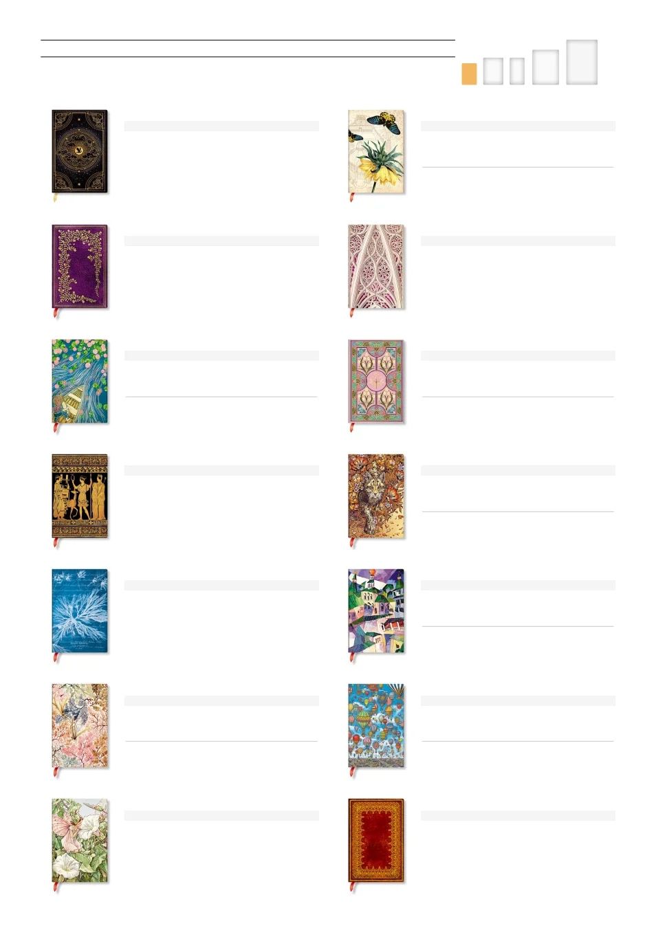 Paperblanks Fall Stationery Catalog Weekly Ad January 1 - December 31, 2026