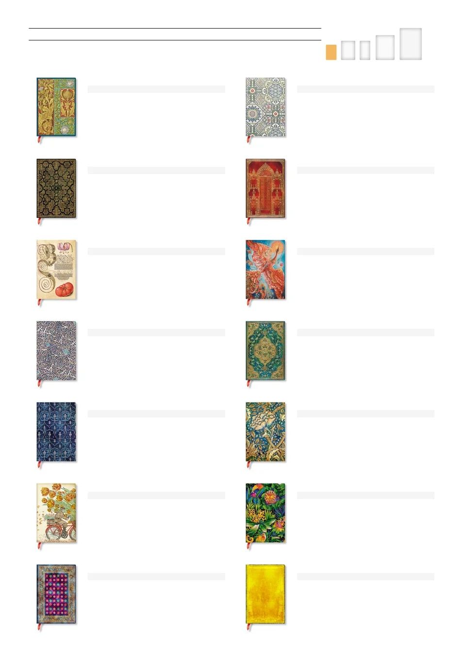 Paperblanks Fall Stationery Catalog Weekly Ad January 1 - December 31, 2026