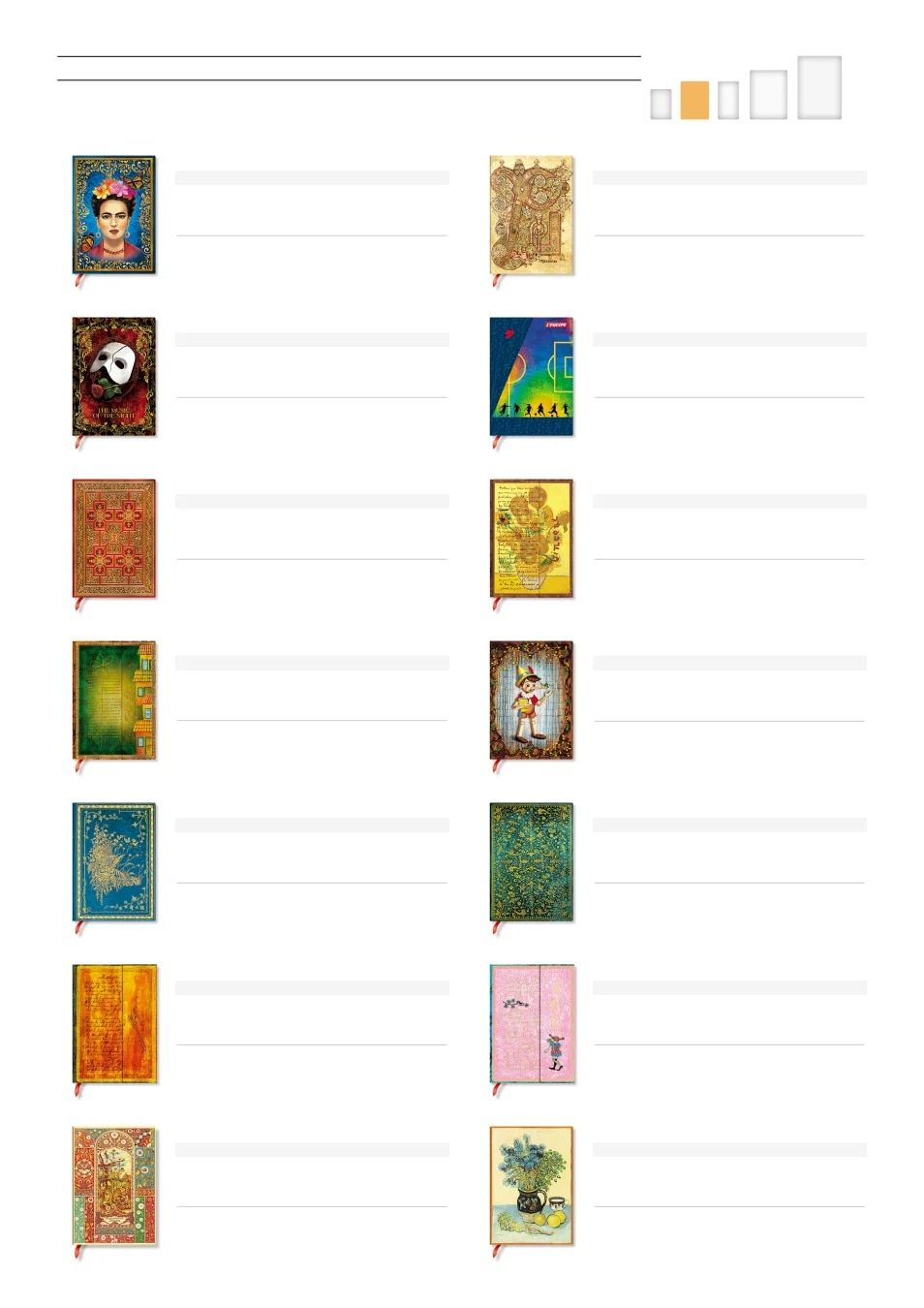 Paperblanks Fall Stationery Catalog Weekly Ad January 1 - December 31, 2026