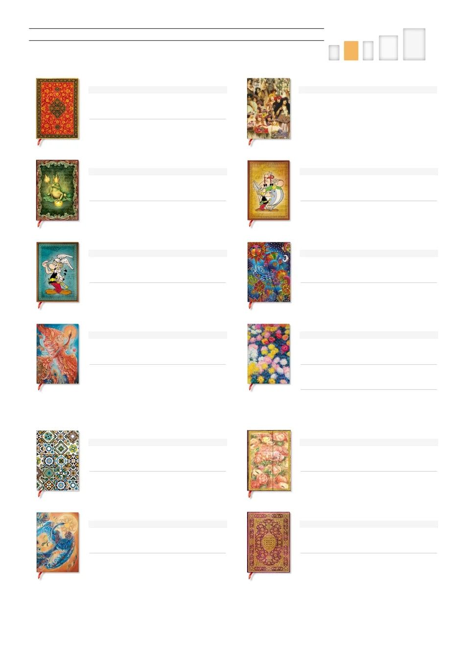 Paperblanks Fall Stationery Catalog Weekly Ad January 1 - December 31, 2026