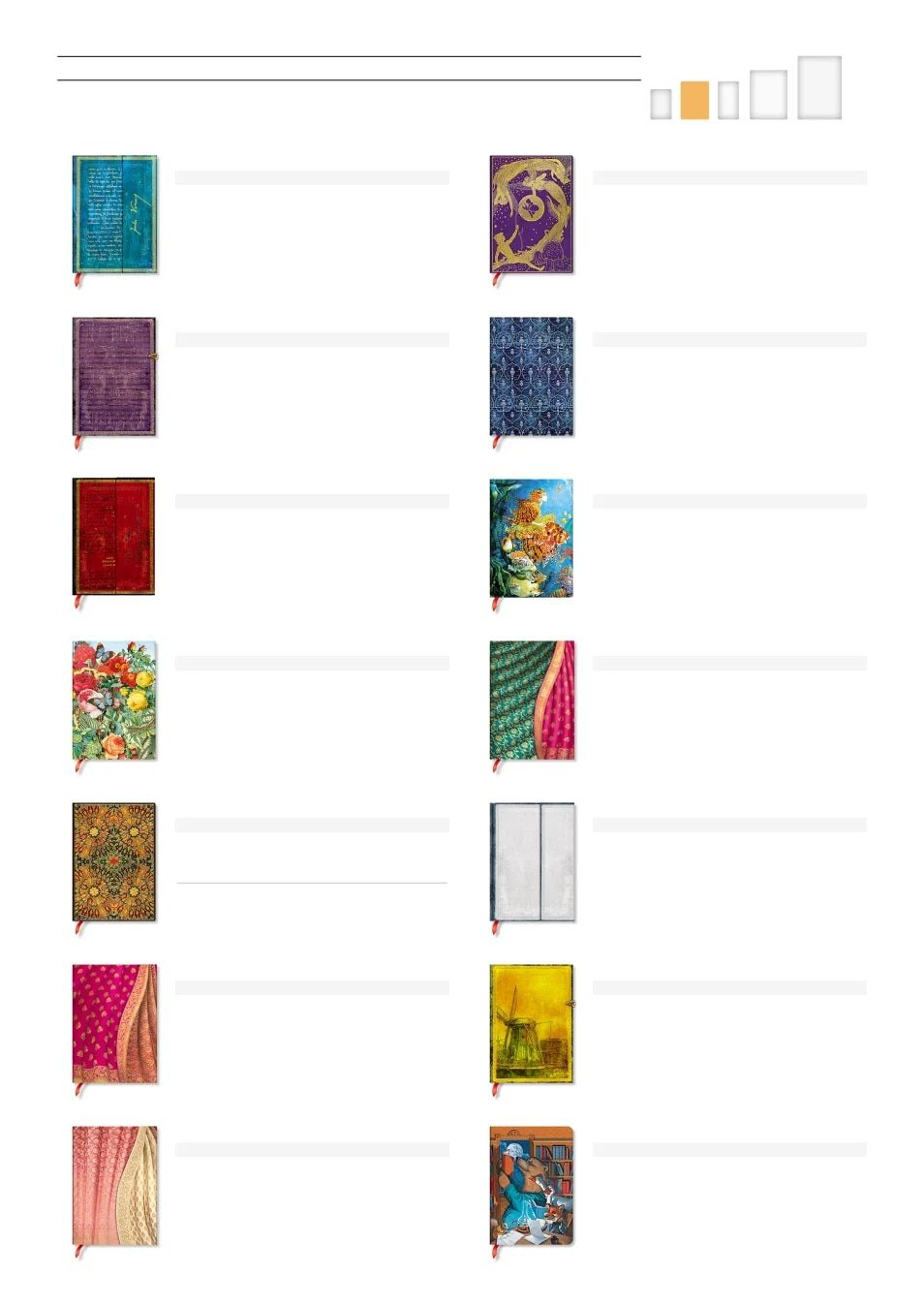 Paperblanks Fall Stationery Catalog Weekly Ad January 1 - December 31, 2026