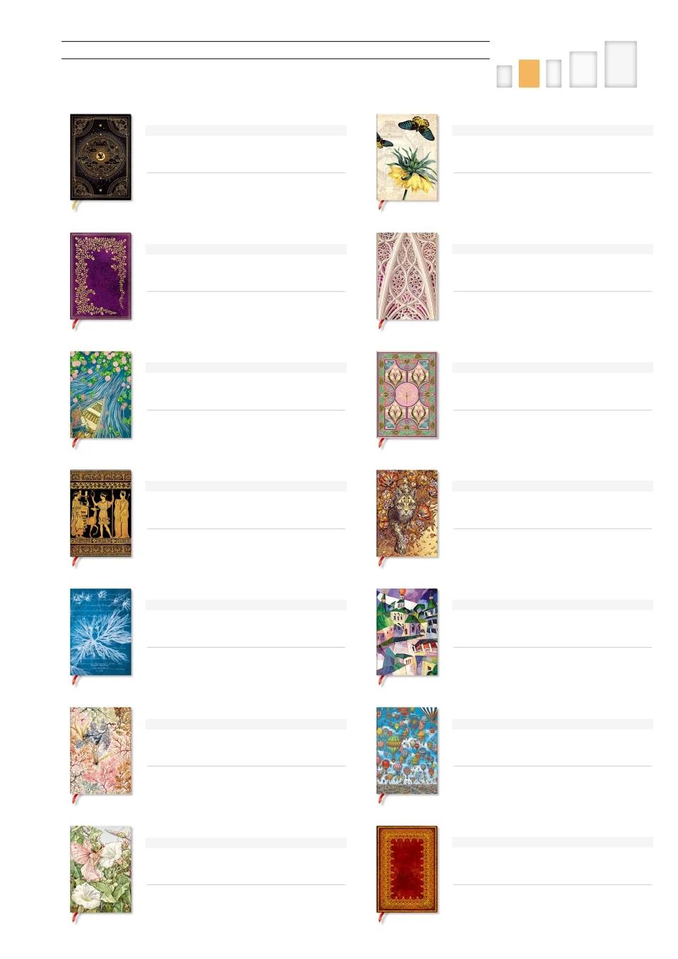 Paperblanks Fall Stationery Catalog Weekly Ad January 1 - December 31, 2026