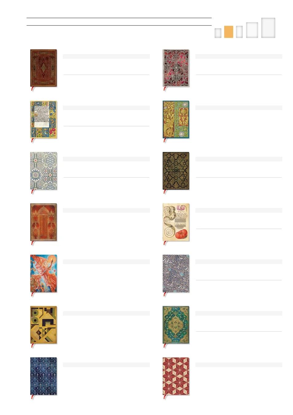 Paperblanks Fall Stationery Catalog Weekly Ad January 1 - December 31, 2026