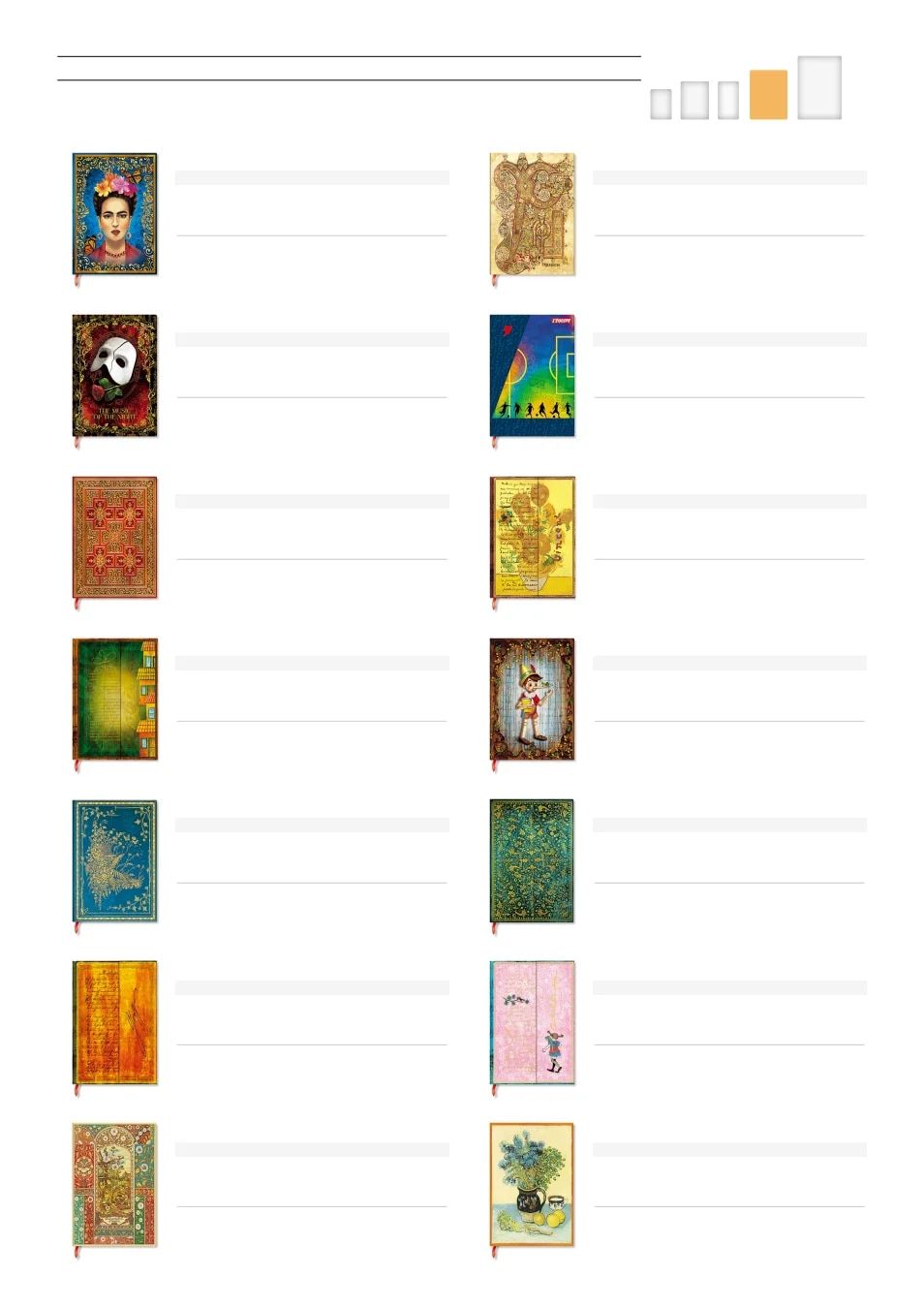 Paperblanks Fall Stationery Catalog Weekly Ad January 1 - December 31, 2026