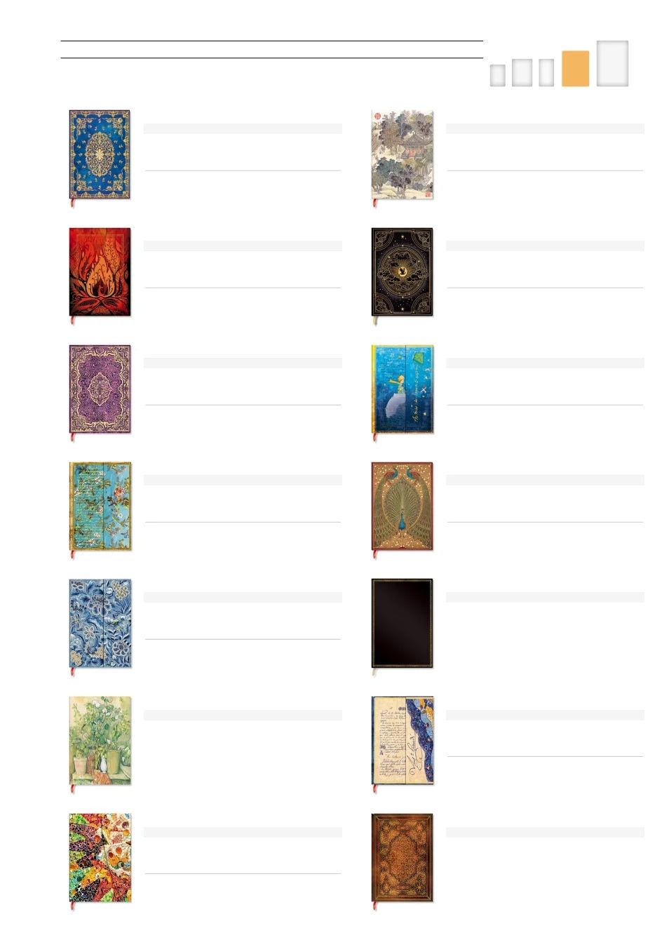 Paperblanks Fall Stationery Catalog Weekly Ad January 1 - December 31, 2026