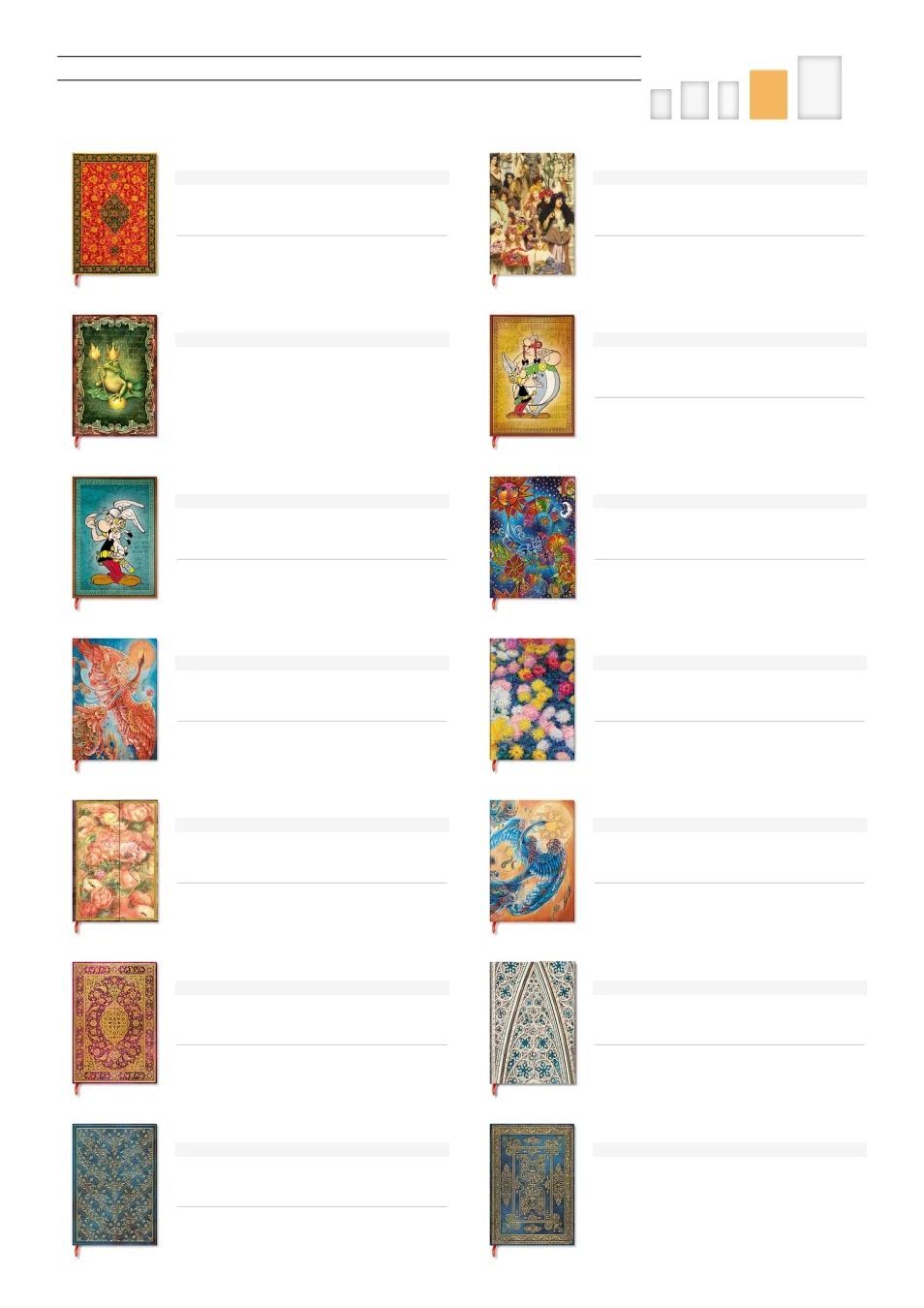 Paperblanks Fall Stationery Catalog Weekly Ad January 1 - December 31, 2026