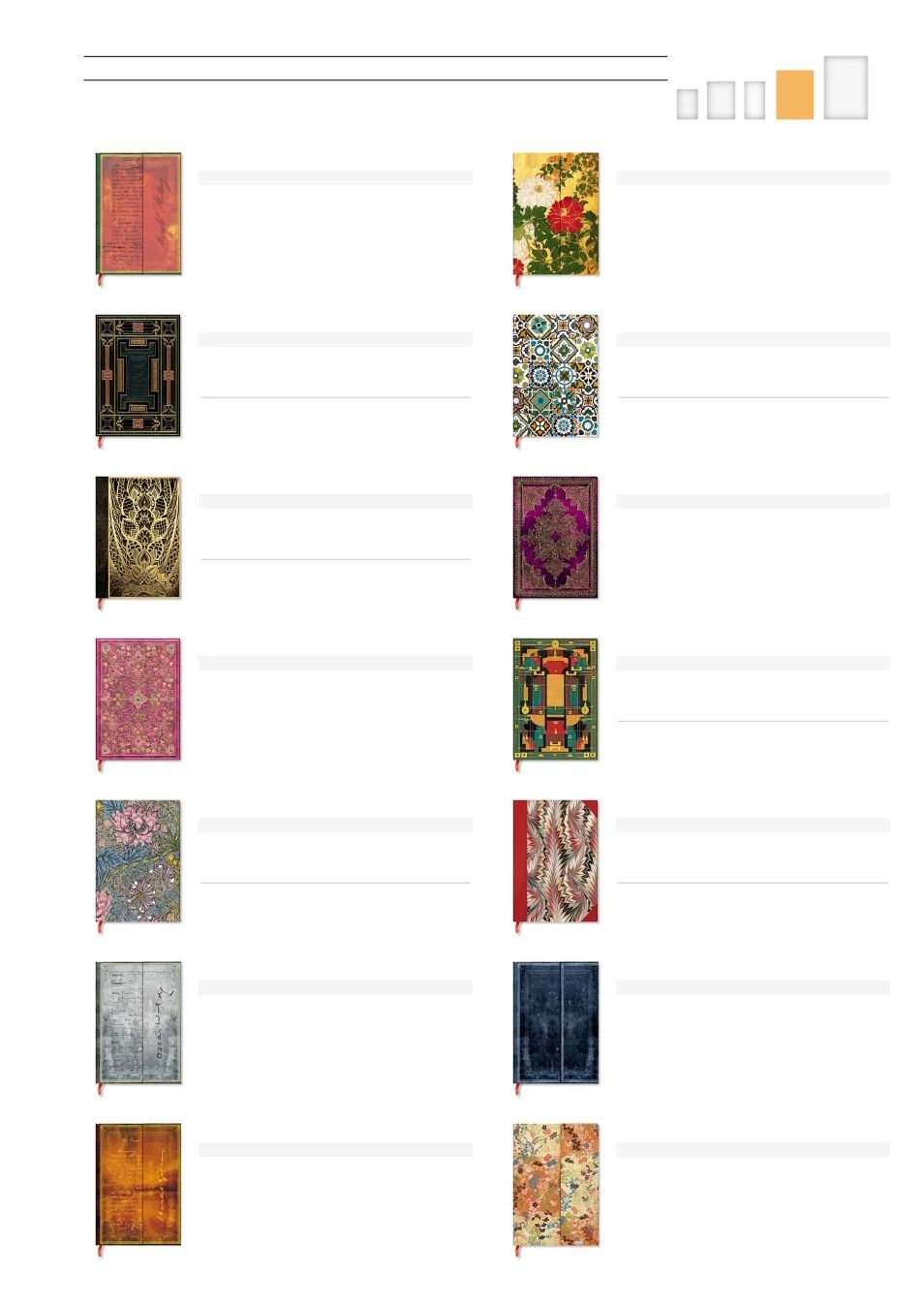 Paperblanks Fall Stationery Catalog Weekly Ad January 1 - December 31, 2026