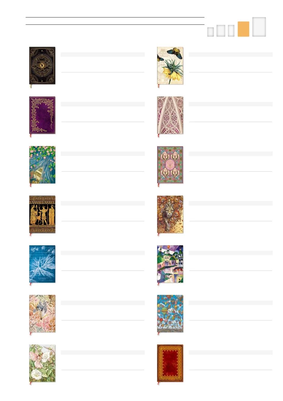 Paperblanks Fall Stationery Catalog Weekly Ad January 1 - December 31, 2026