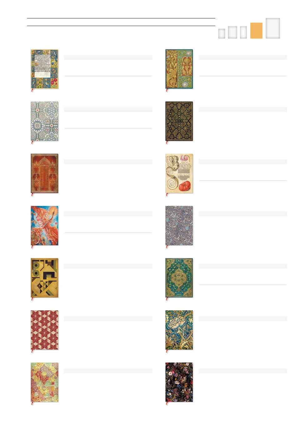 Paperblanks Fall Stationery Catalog Weekly Ad January 1 - December 31, 2026