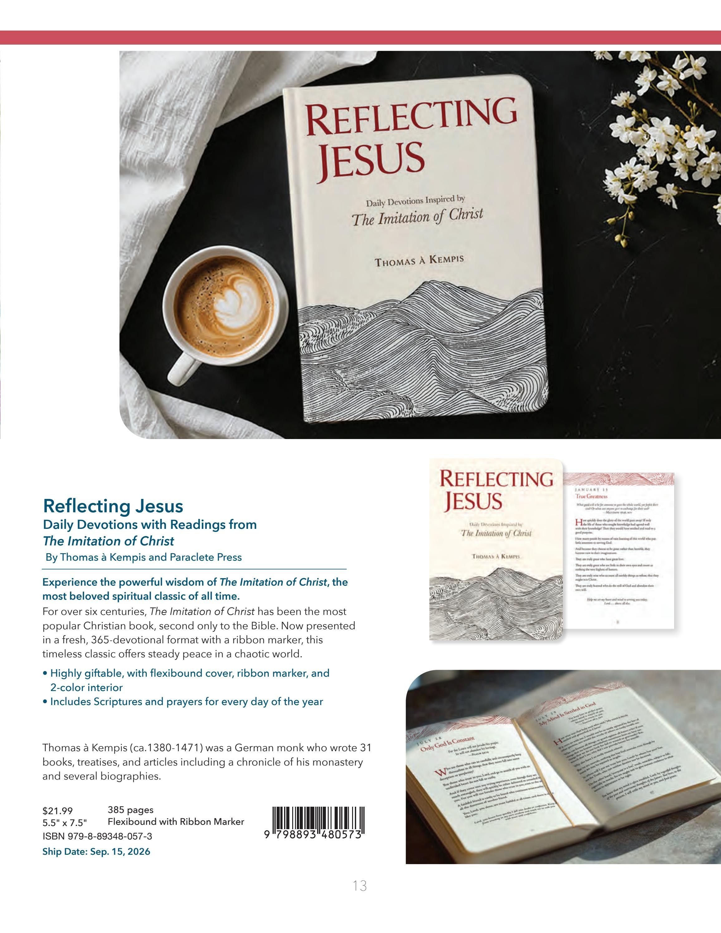 Paraclete Press Fall Book Catalog Weekly Ad January 1 - December 31, 2026