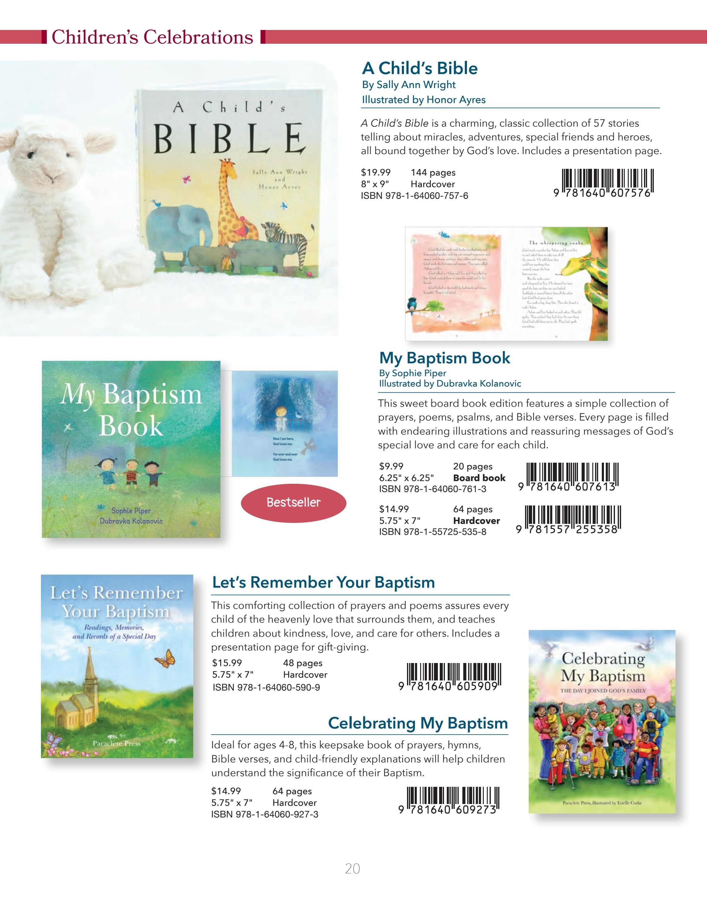 Paraclete Press Fall Book Catalog Weekly Ad January 1 - December 31, 2026