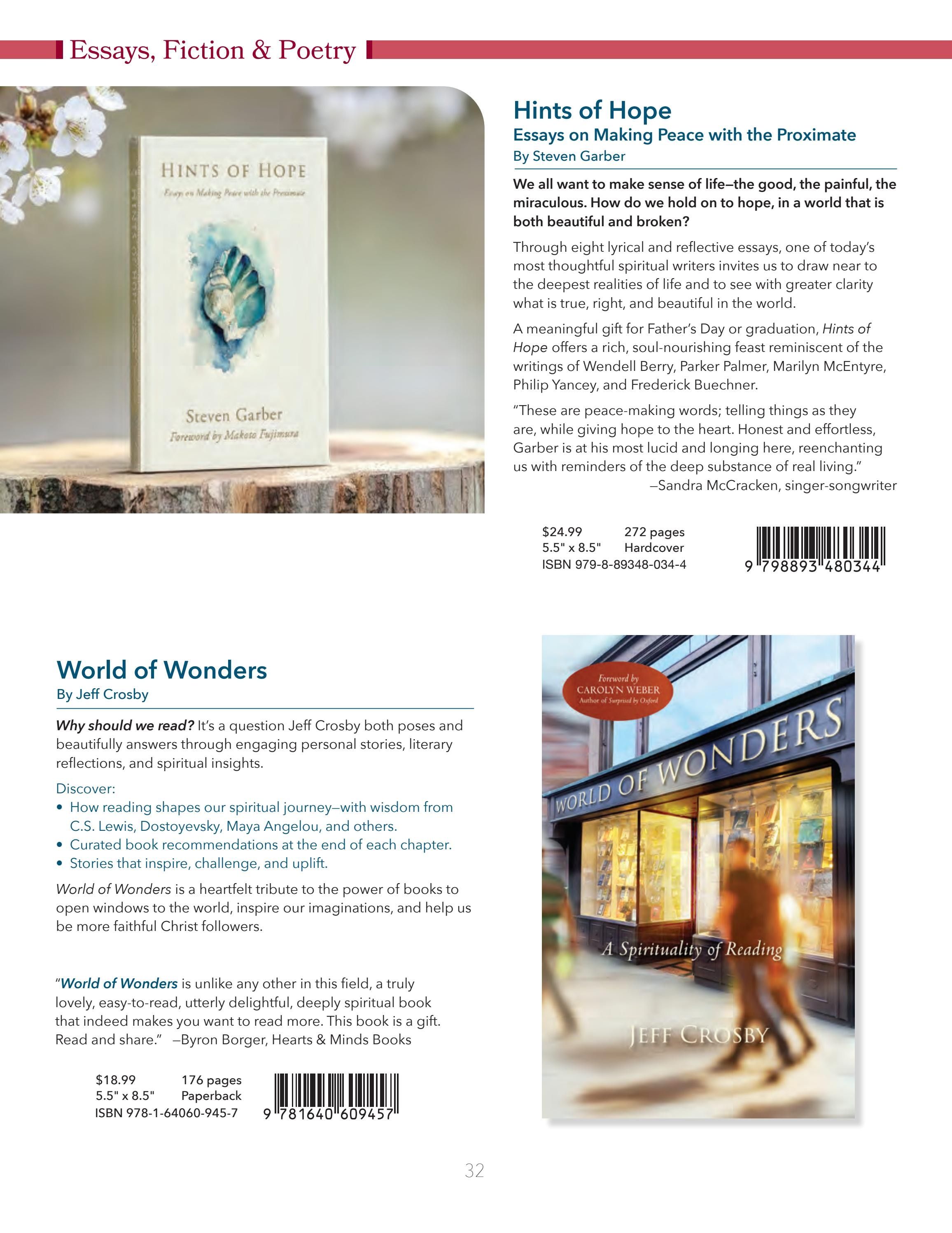 Paraclete Press Fall Book Catalog Weekly Ad January 1 - December 31, 2026