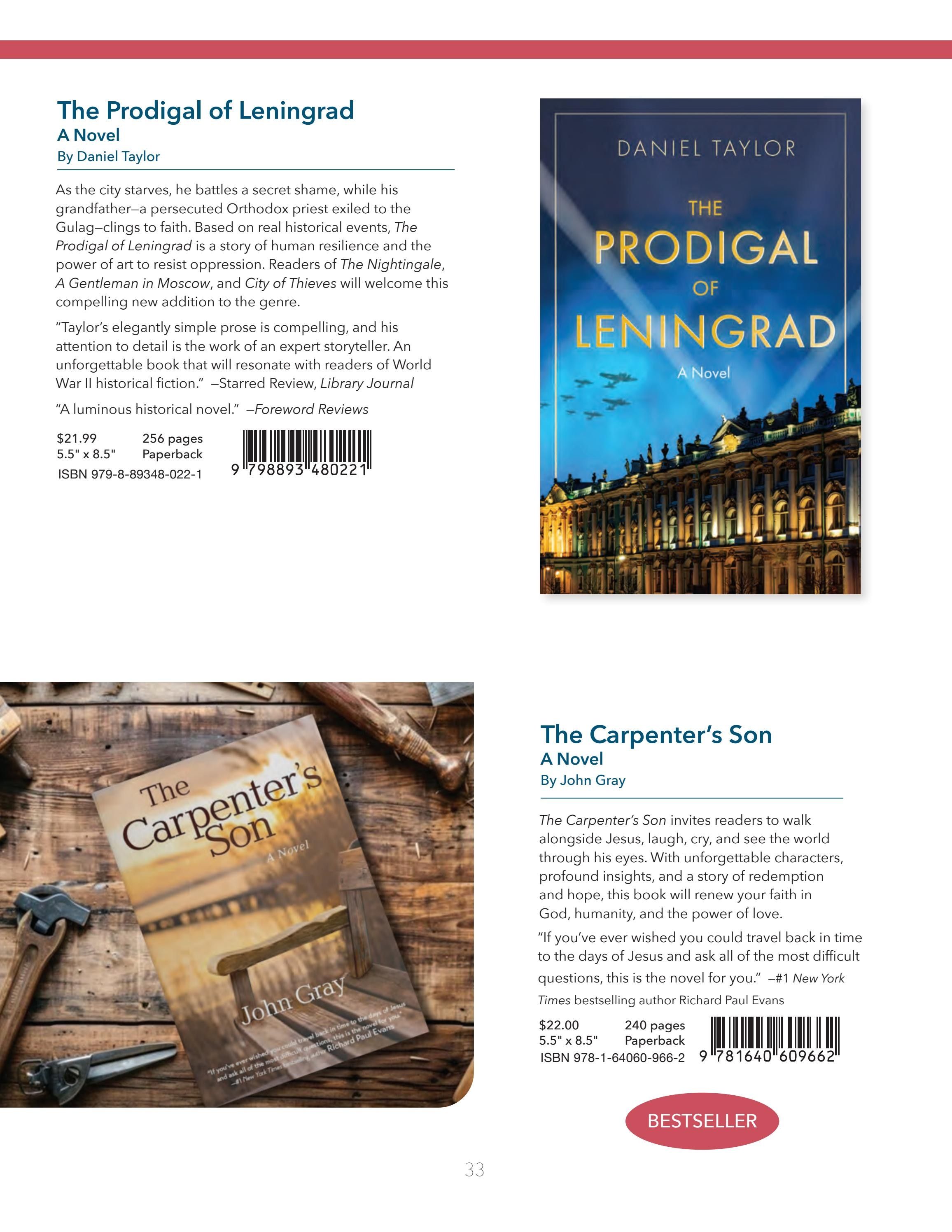 Paraclete Press Fall Book Catalog Weekly Ad January 1 - December 31, 2026