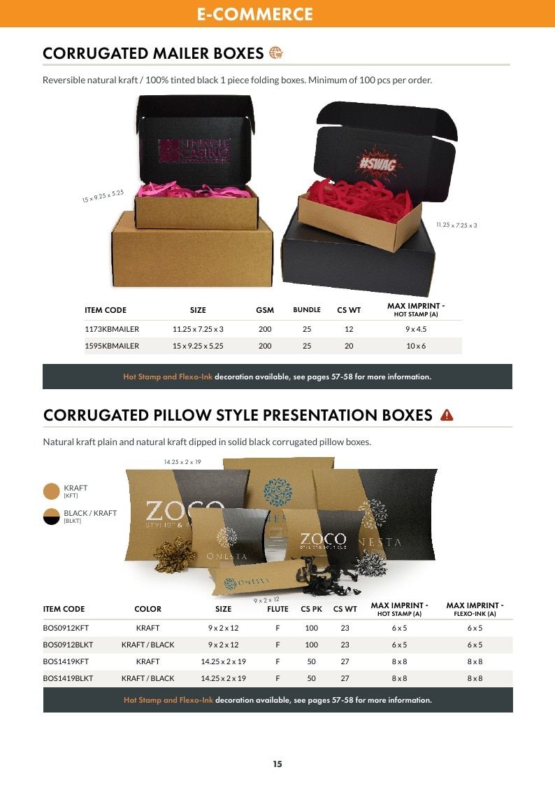 Packaging Solutions Packaging Catalog Weekly Ad January 1 - December 31, 2026