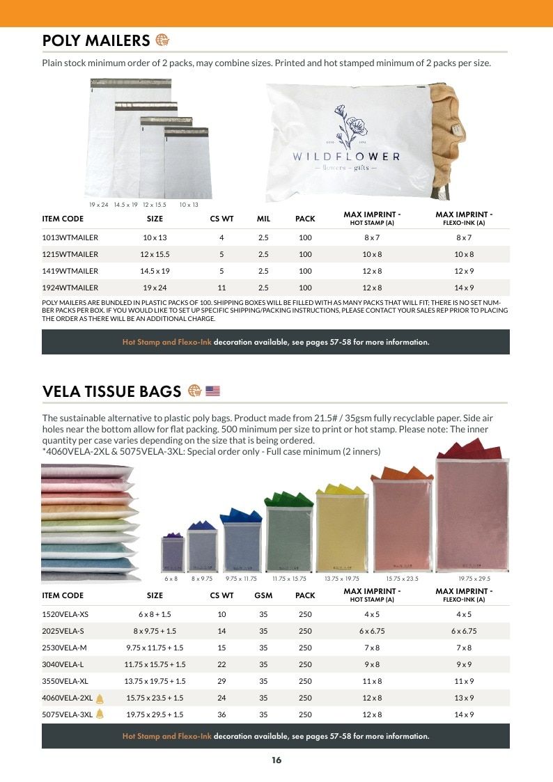 Packaging Solutions Packaging Catalog Weekly Ad January 1 - December 31, 2026