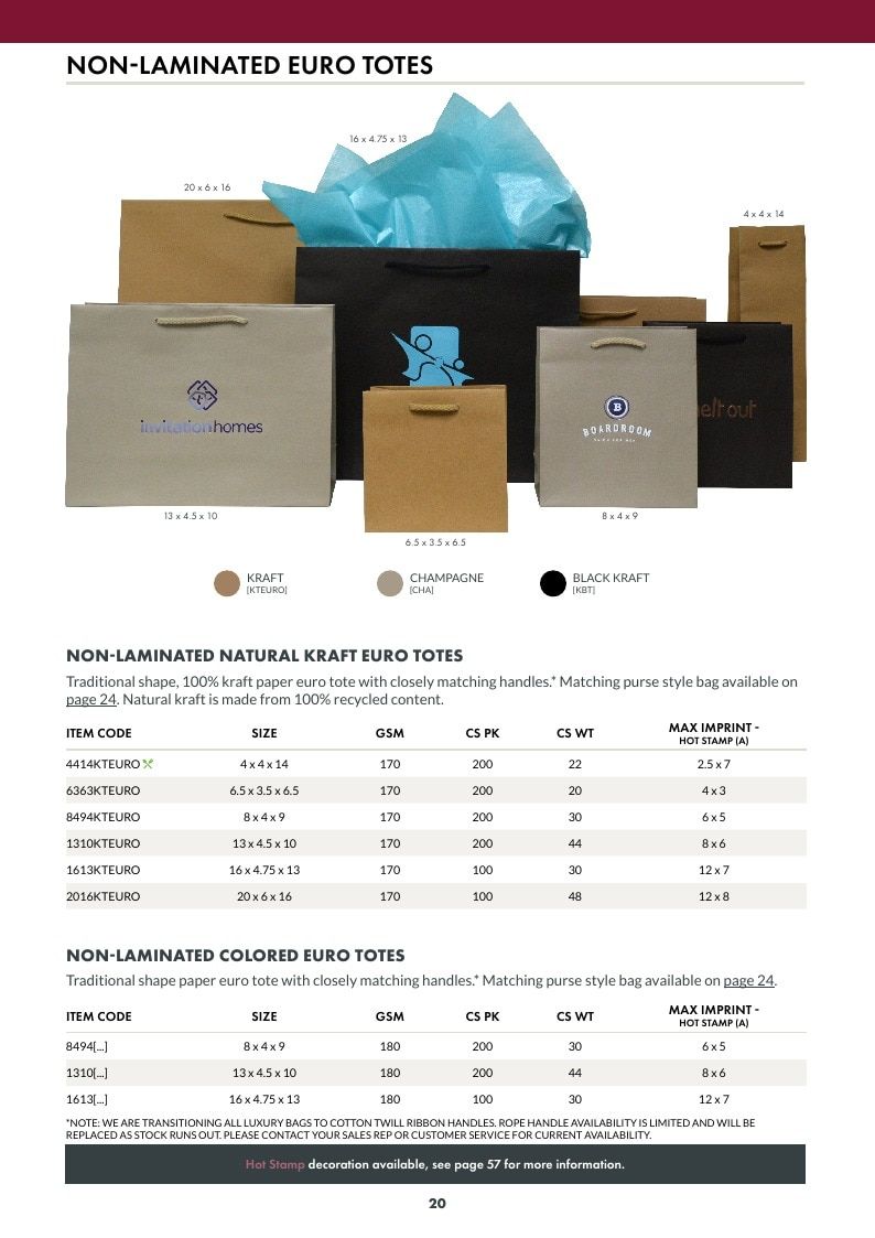 Packaging Solutions Packaging Catalog Weekly Ad January 1 - December 31, 2026