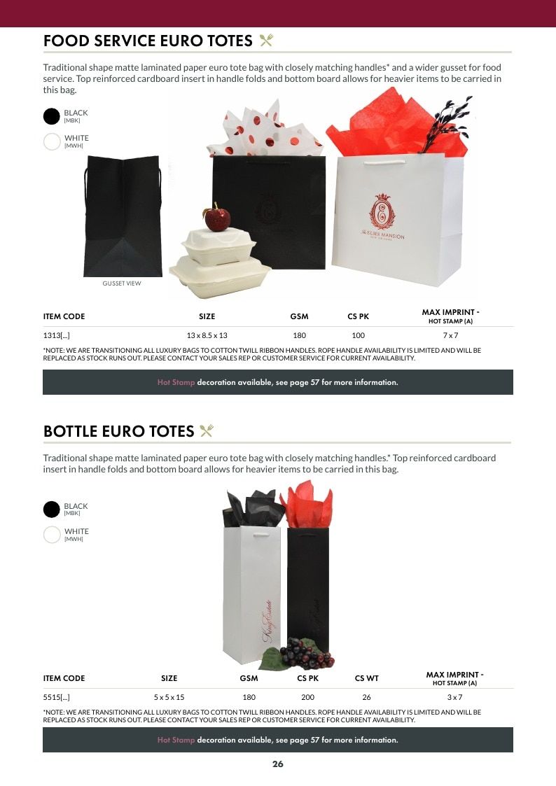Packaging Solutions Packaging Catalog Weekly Ad January 1 - December 31, 2026