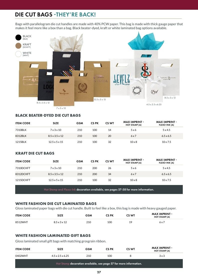 Packaging Solutions Packaging Catalog Weekly Ad January 1 - December 31, 2026