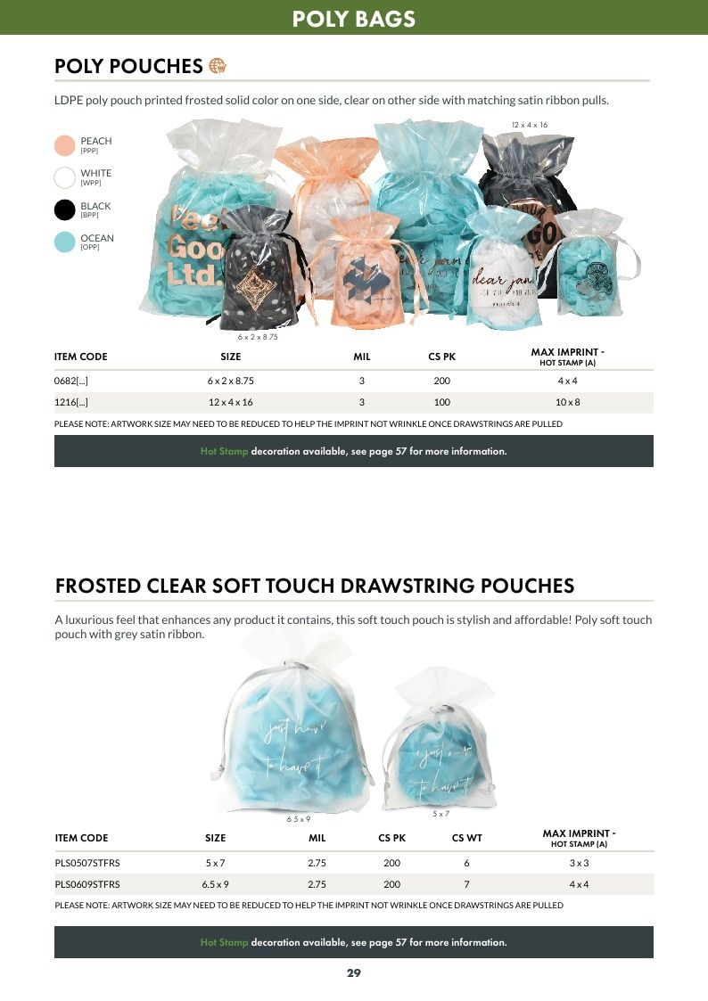 Packaging Solutions Packaging Catalog Weekly Ad January 1 - December 31, 2026