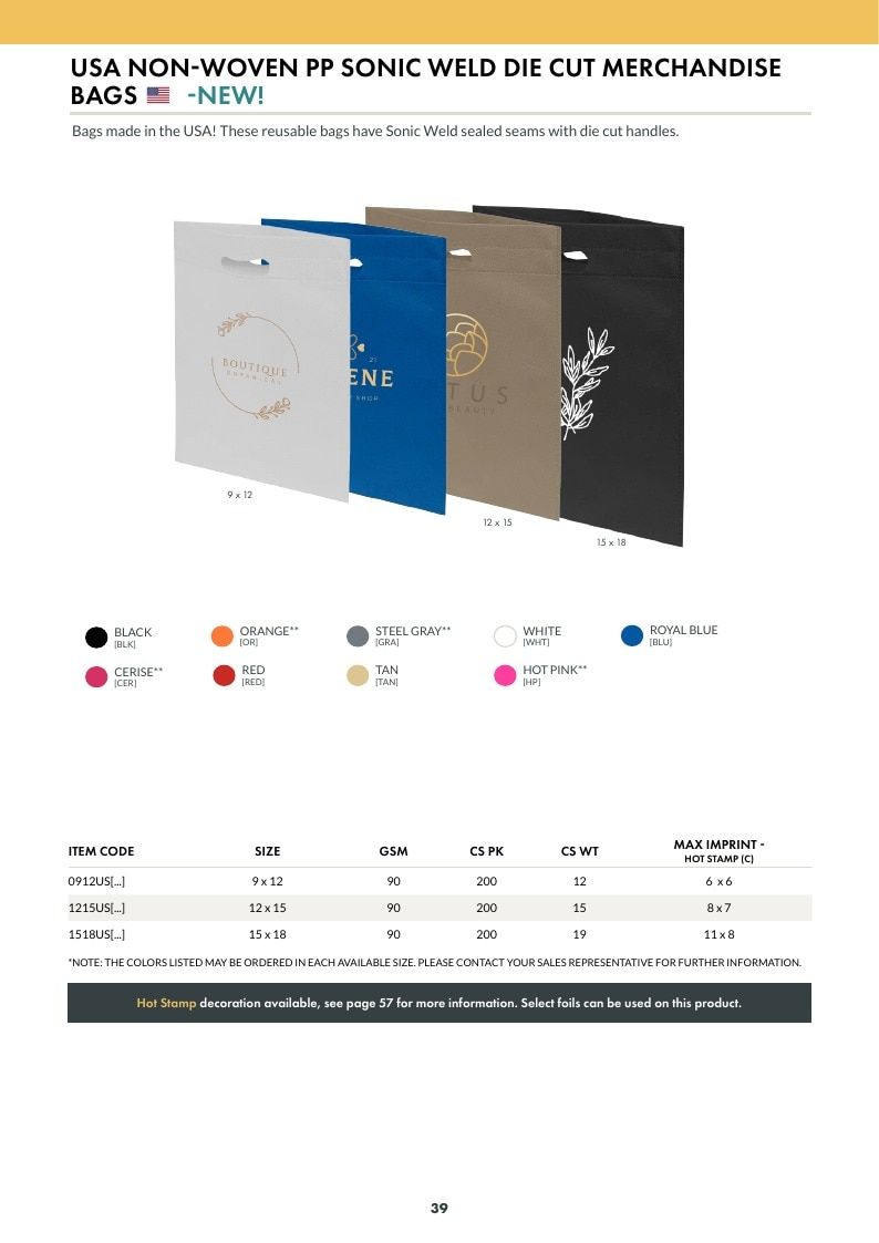 Packaging Solutions Packaging Catalog Weekly Ad January 1 - December 31, 2026