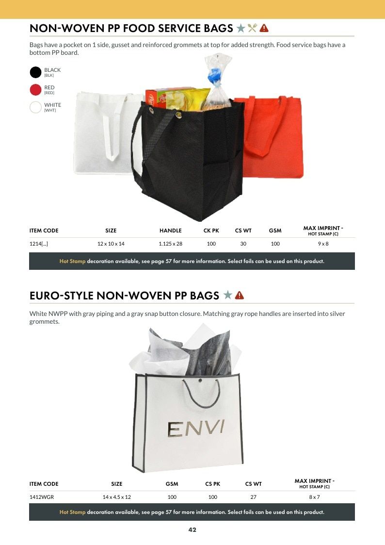 Packaging Solutions Packaging Catalog Weekly Ad January 1 - December 31, 2026