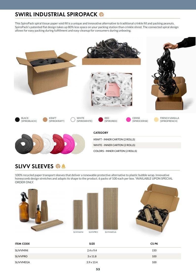 Packaging Solutions Packaging Catalog Weekly Ad January 1 - December 31, 2026