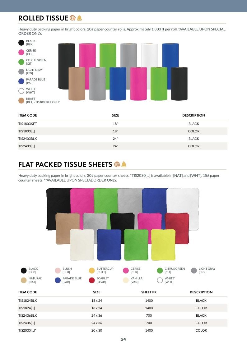 Packaging Solutions Packaging Catalog Weekly Ad January 1 - December 31, 2026