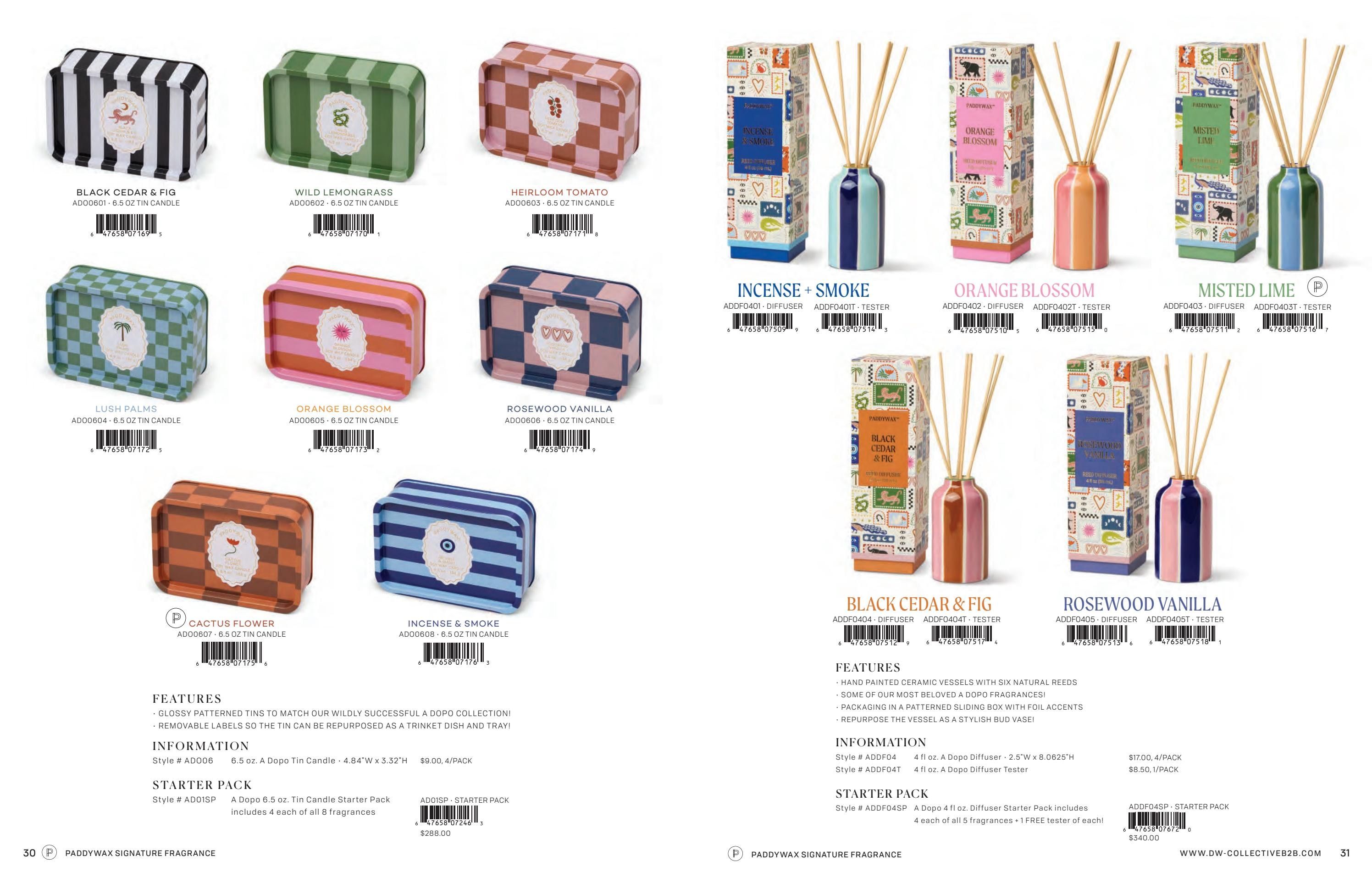 Paddywax Fall Home Fragrance Catalog Weekly Ad January 1 - December 31, 2026