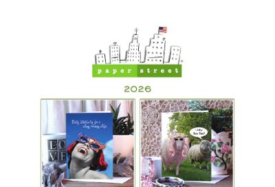 Paper Street Cards Greeting Cards Catalog Weekly Ad January 1 - December 31, 2026