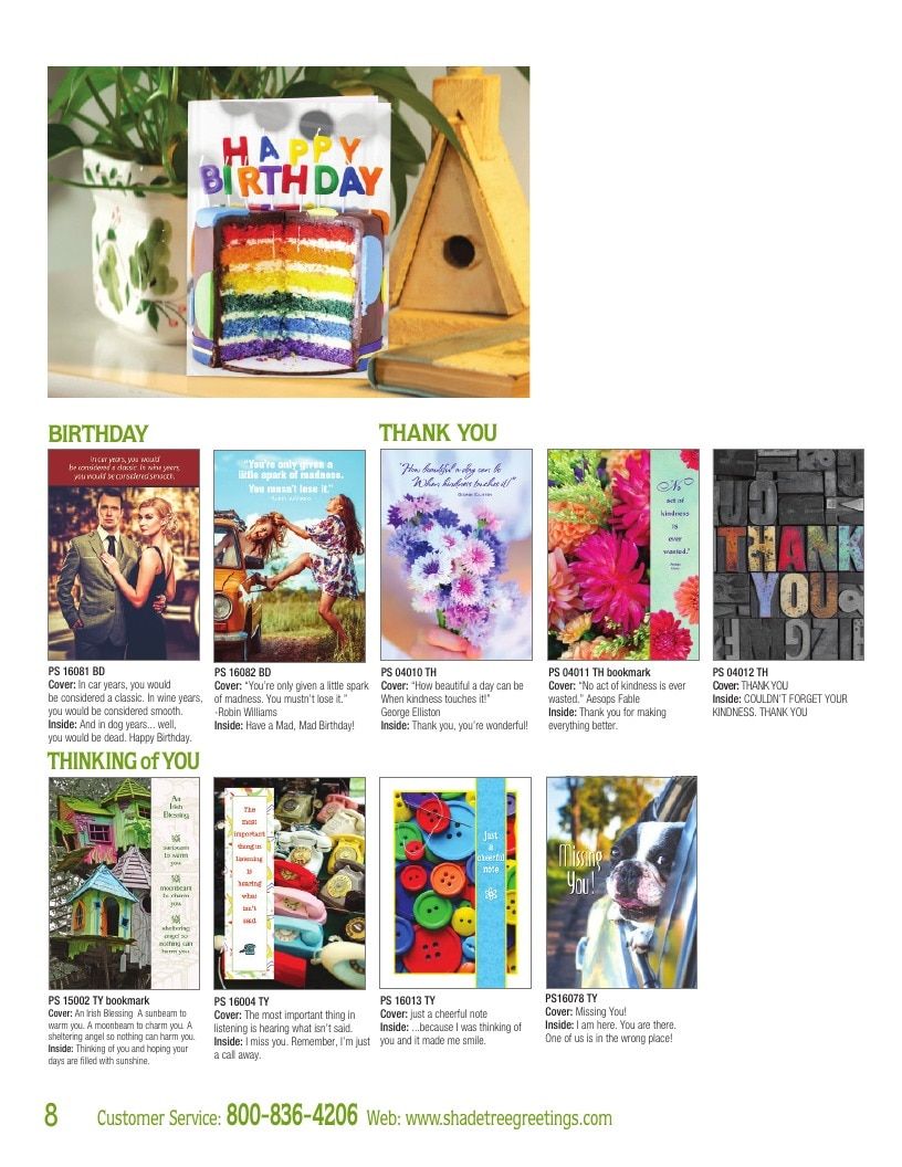 Paper Street Cards Greeting Cards Catalog Weekly Ad January 1 - December 31, 2026