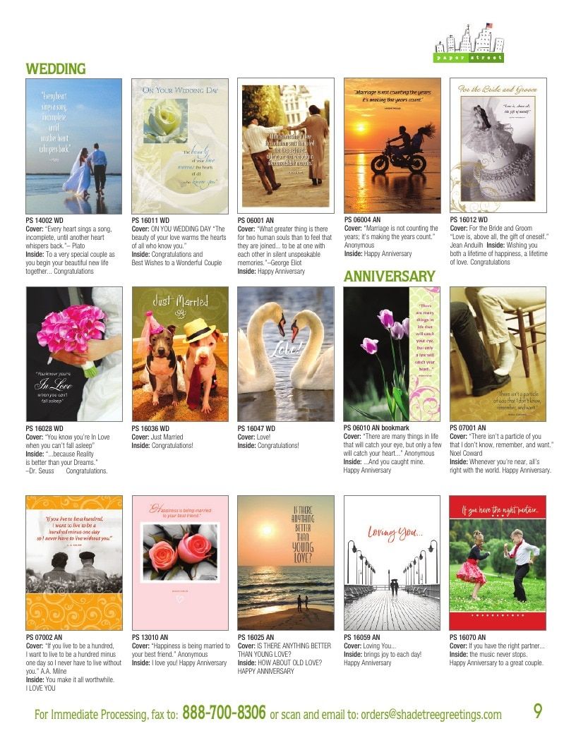 Paper Street Cards Greeting Cards Catalog Weekly Ad January 1 - December 31, 2026
