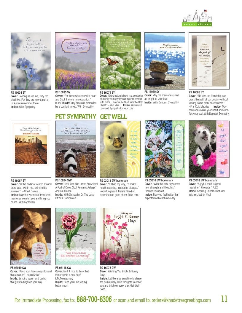 Paper Street Cards Greeting Cards Catalog Weekly Ad January 1 - December 31, 2026