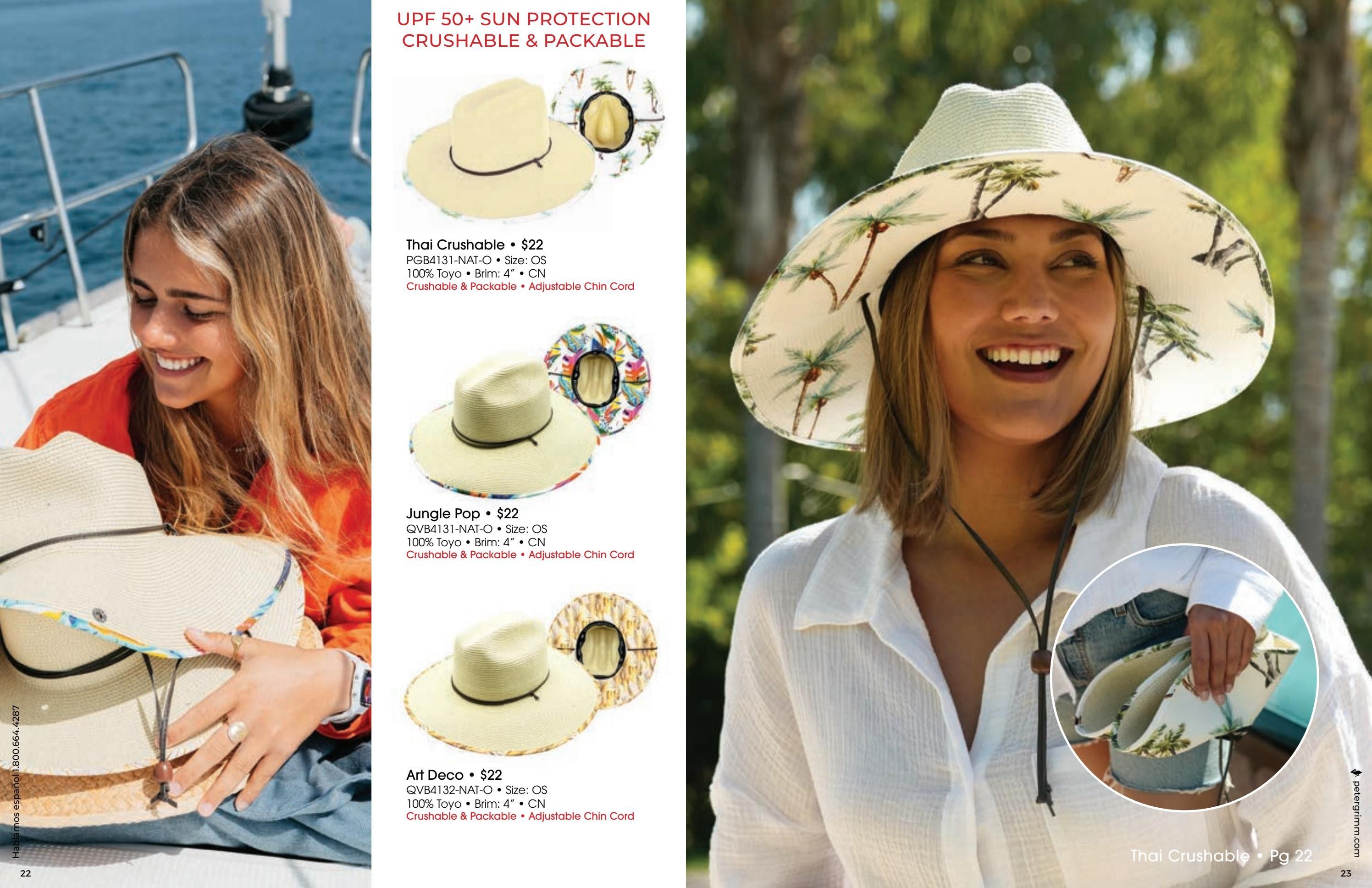 Peter Grimm Spring and Summer Hats Catalog Weekly Ad January 1 - December 31, 2026
