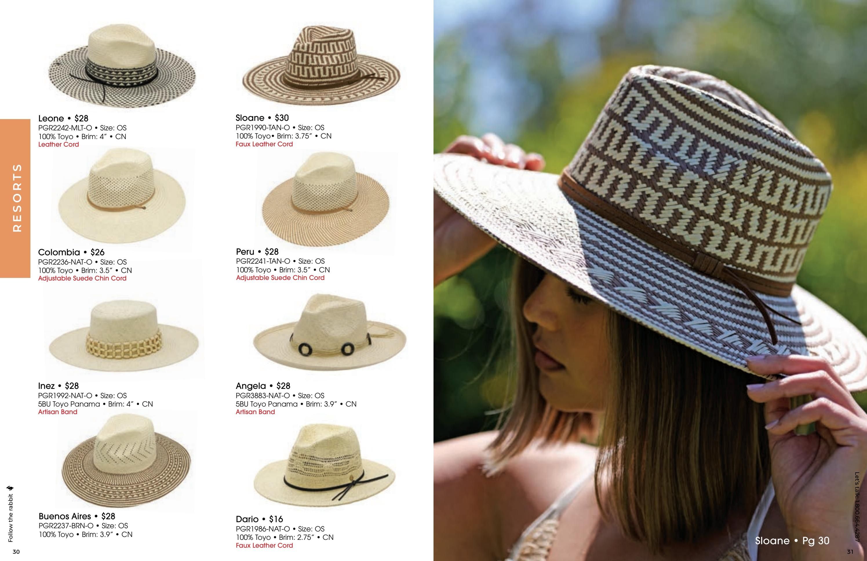 Peter Grimm Spring and Summer Hats Catalog Weekly Ad January 1 - December 31, 2026