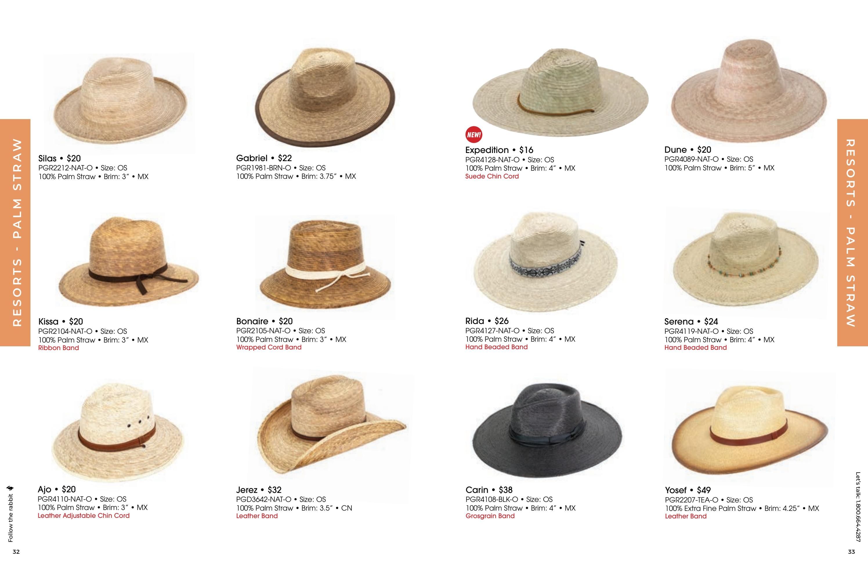 Peter Grimm Spring and Summer Hats Catalog Weekly Ad January 1 - December 31, 2026