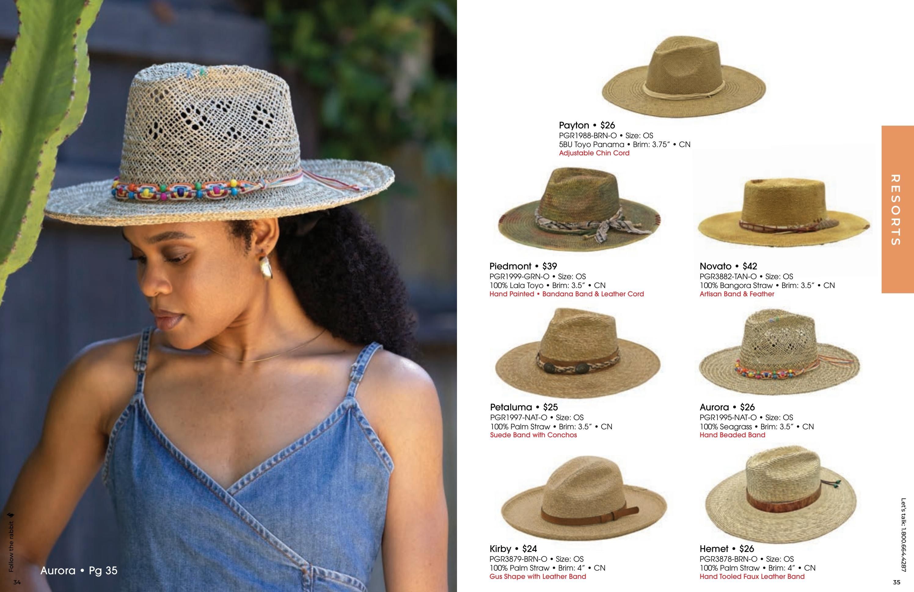 Peter Grimm Spring and Summer Hats Catalog Weekly Ad January 1 - December 31, 2026