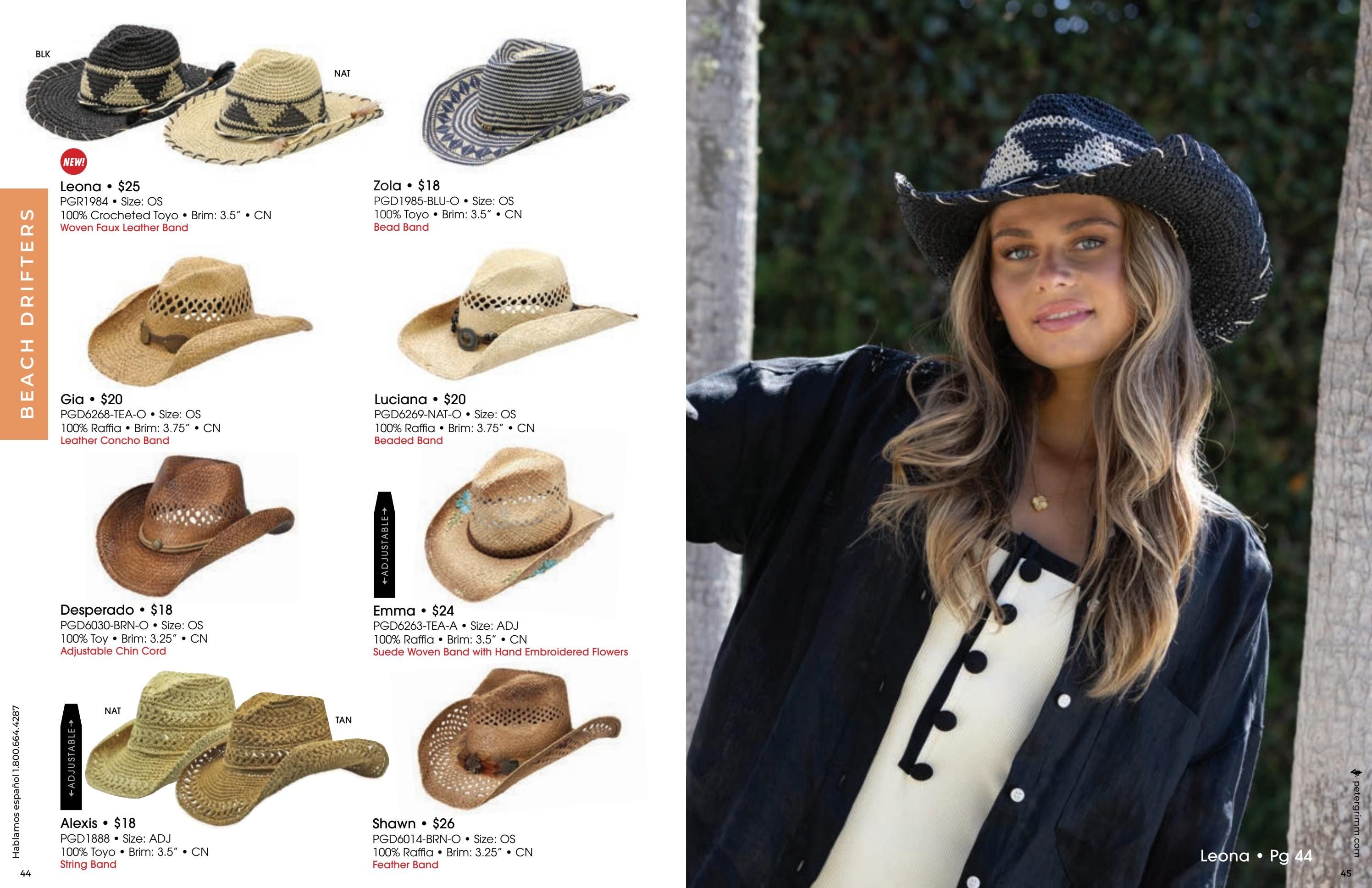 Peter Grimm Spring and Summer Hats Catalog Weekly Ad January 1 - December 31, 2026