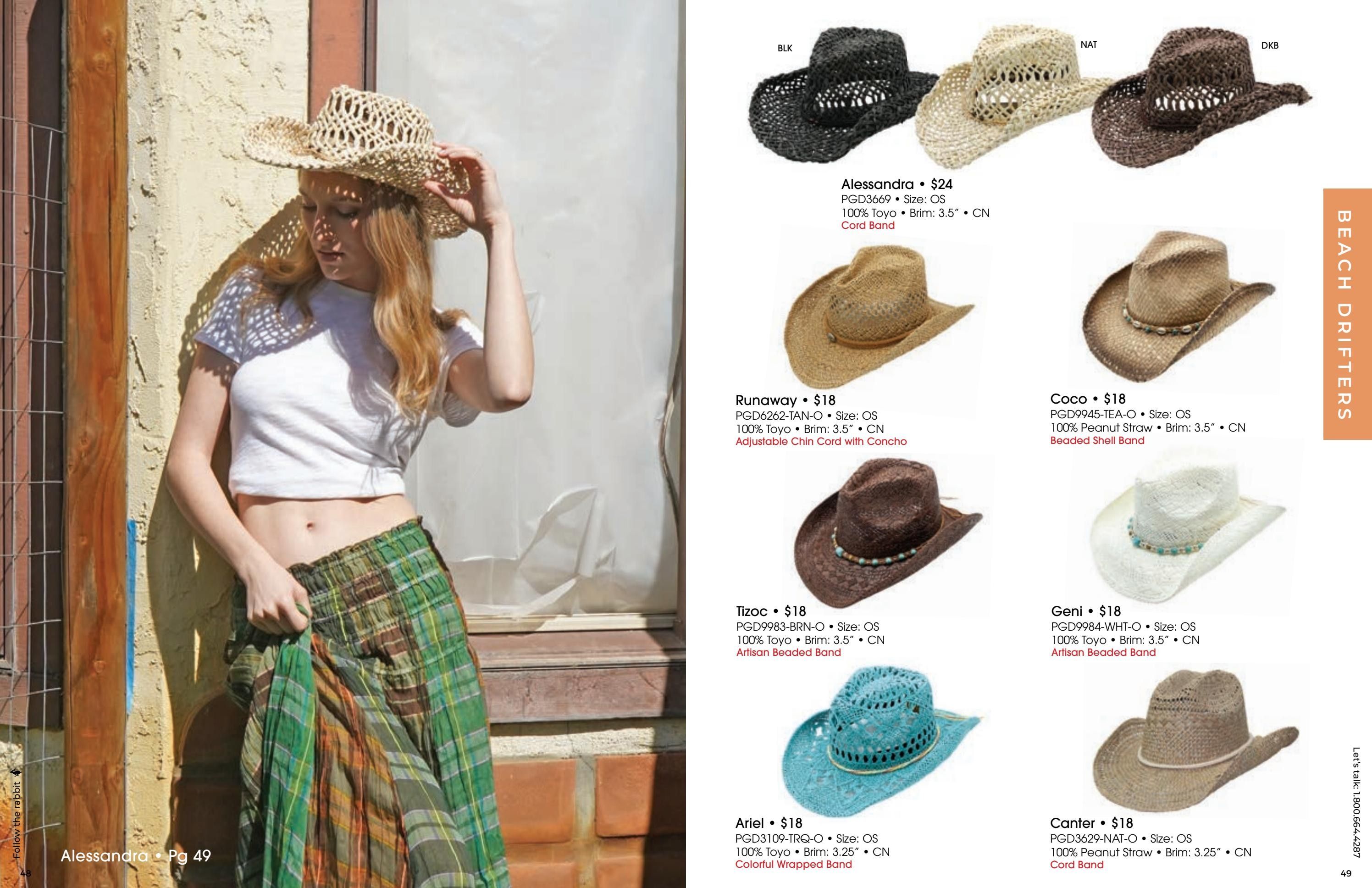 Peter Grimm Spring and Summer Hats Catalog Weekly Ad January 1 - December 31, 2026