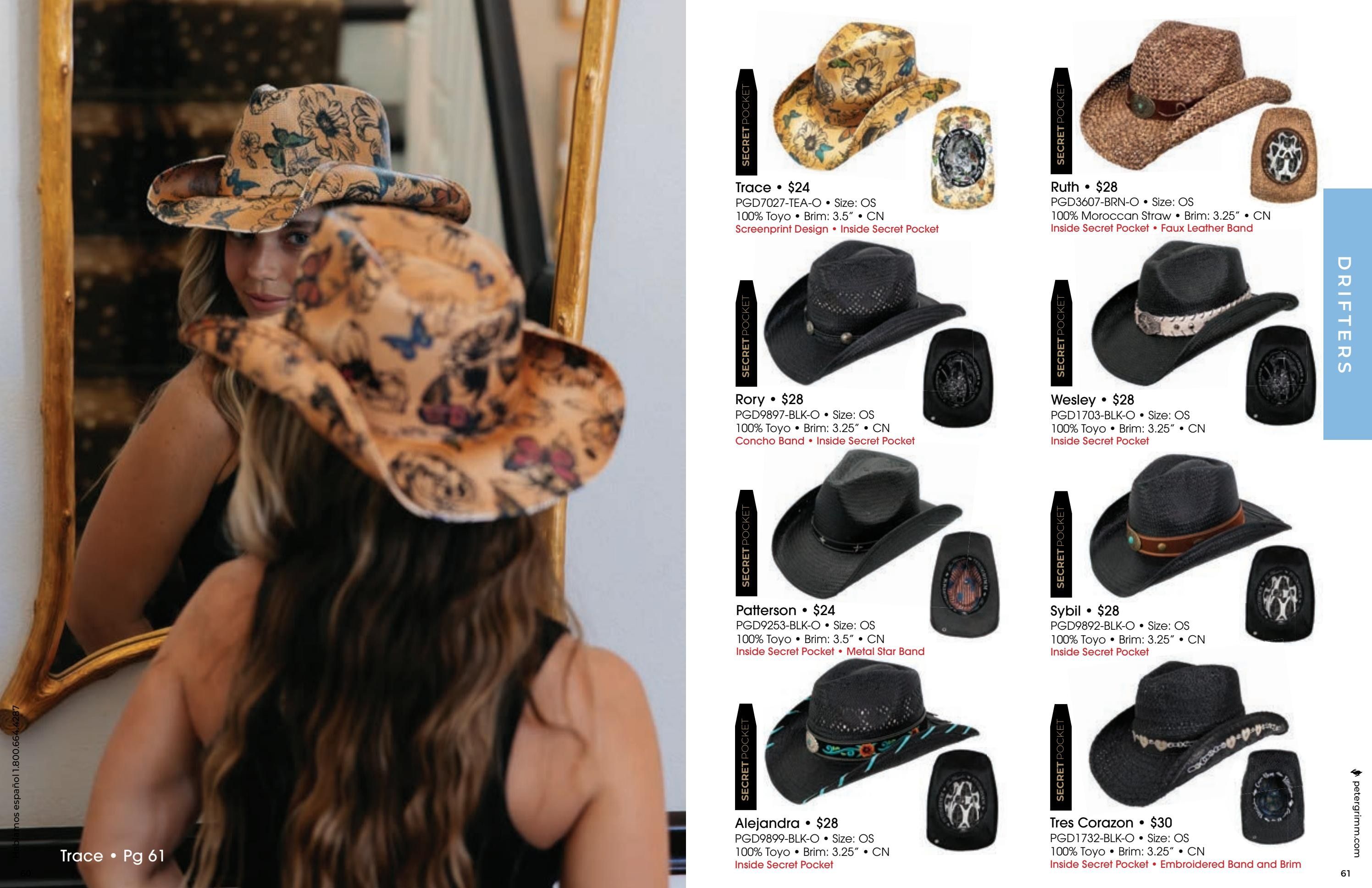 Peter Grimm Spring and Summer Hats Catalog Weekly Ad January 1 - December 31, 2026