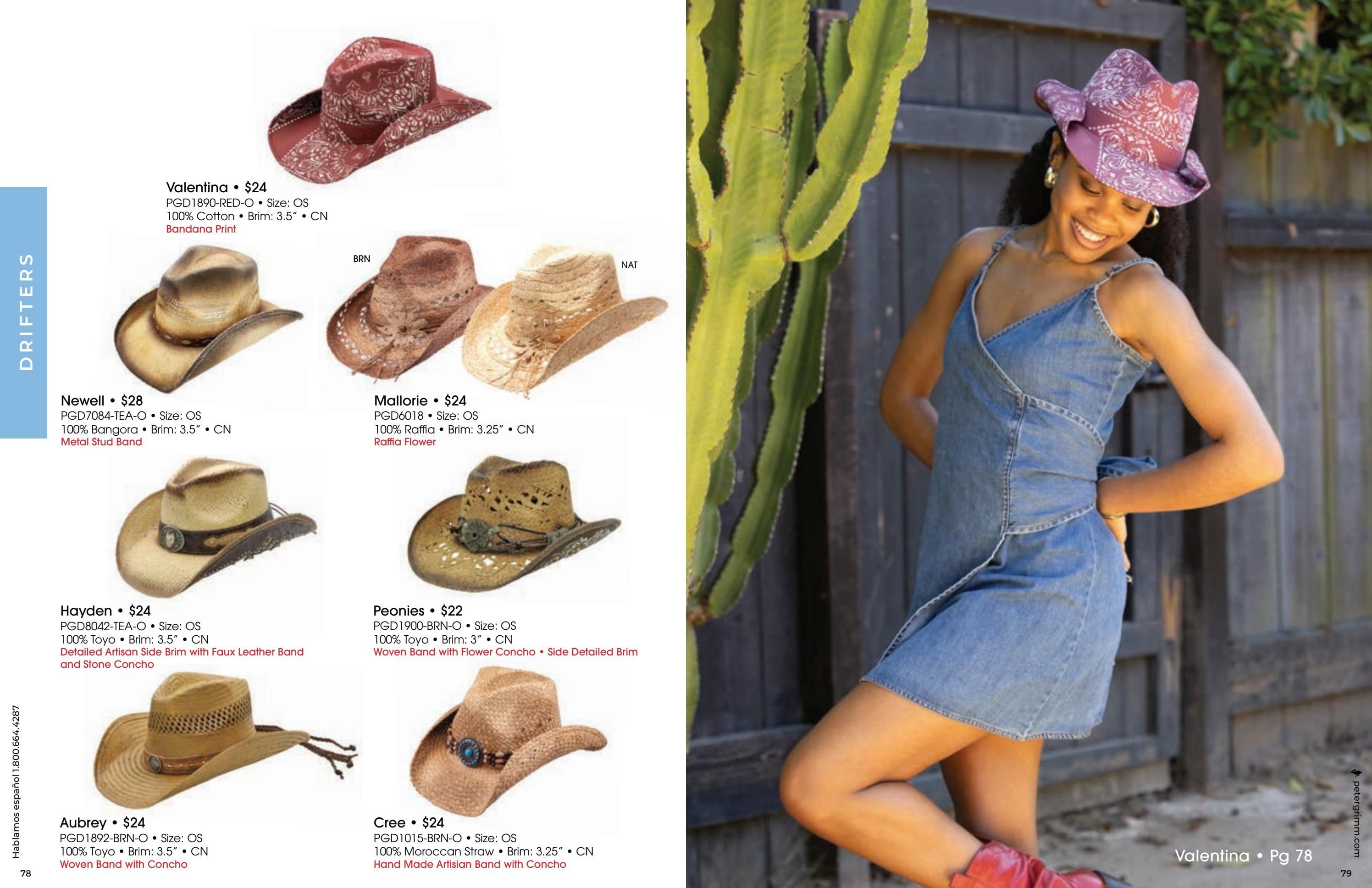 Peter Grimm Spring and Summer Hats Catalog Weekly Ad January 1 - December 31, 2026