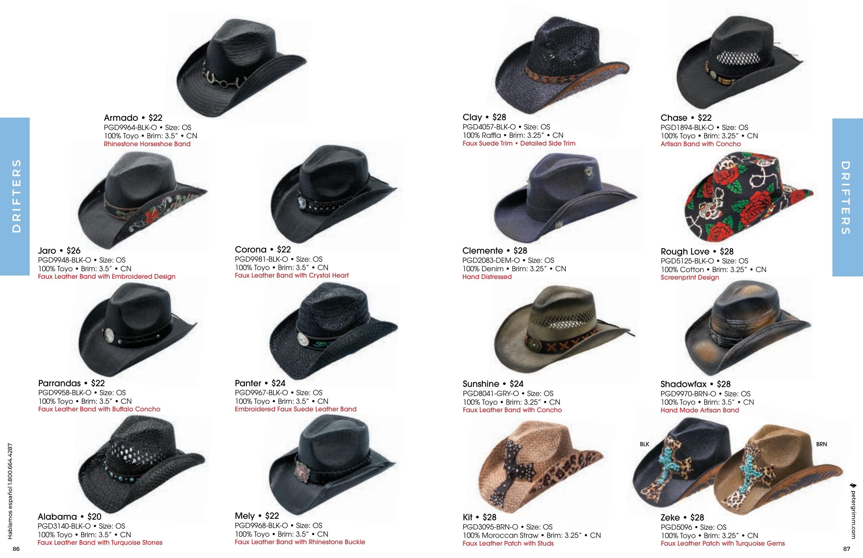 Peter Grimm Spring and Summer Hats Catalog Weekly Ad January 1 - December 31, 2026