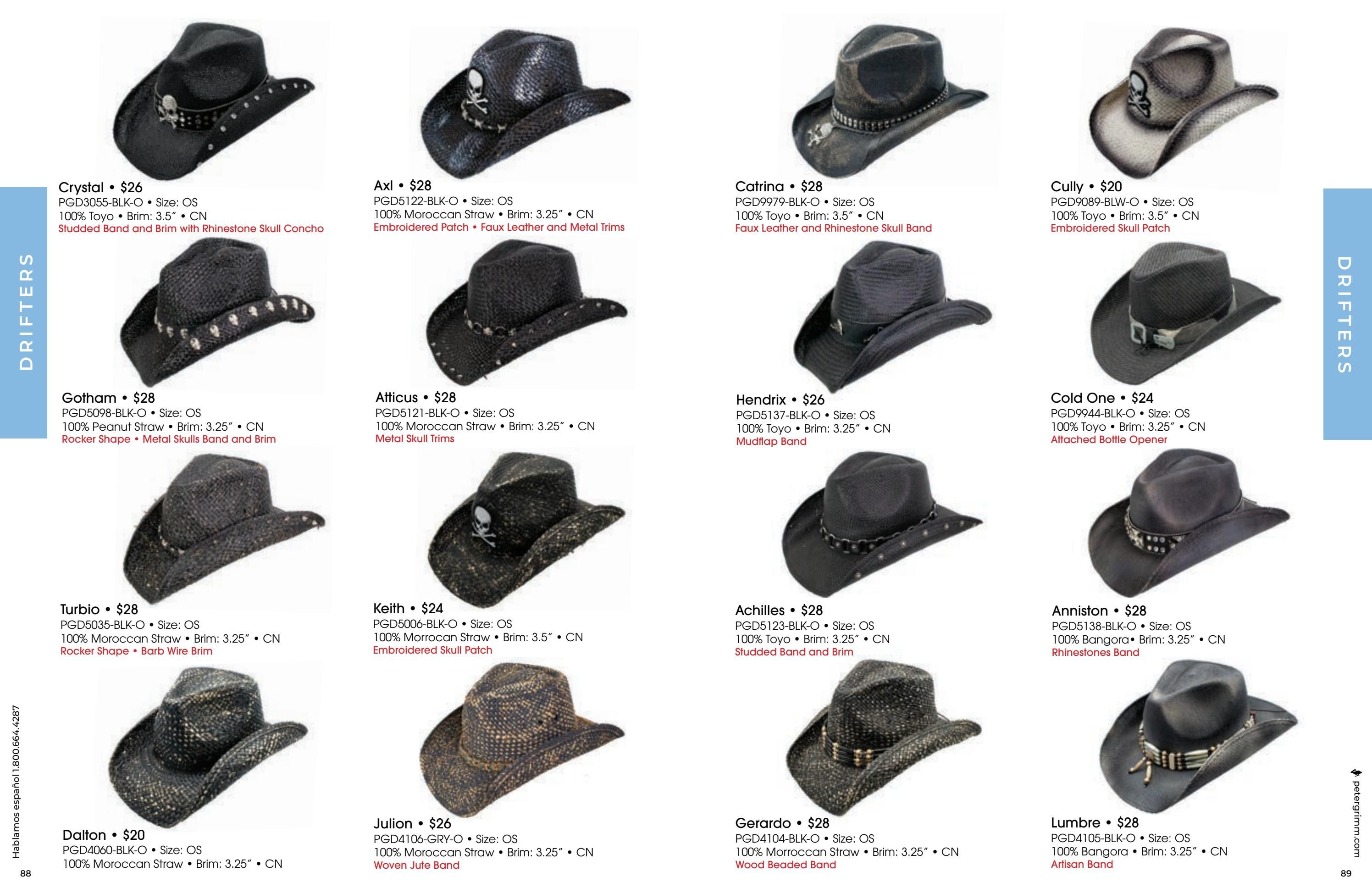 Peter Grimm Spring and Summer Hats Catalog Weekly Ad January 1 - December 31, 2026