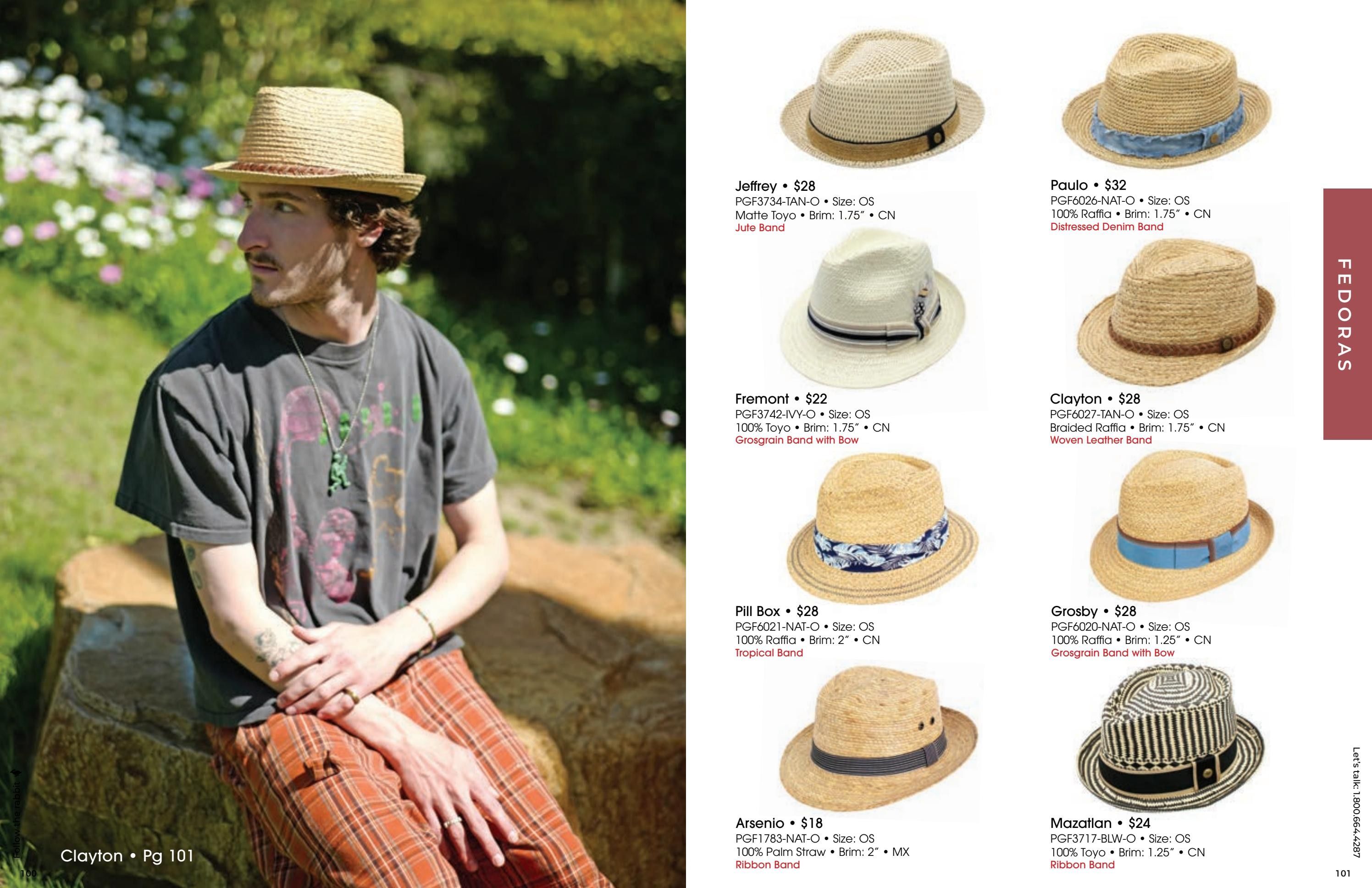 Peter Grimm Spring and Summer Hats Catalog Weekly Ad January 1 - December 31, 2026