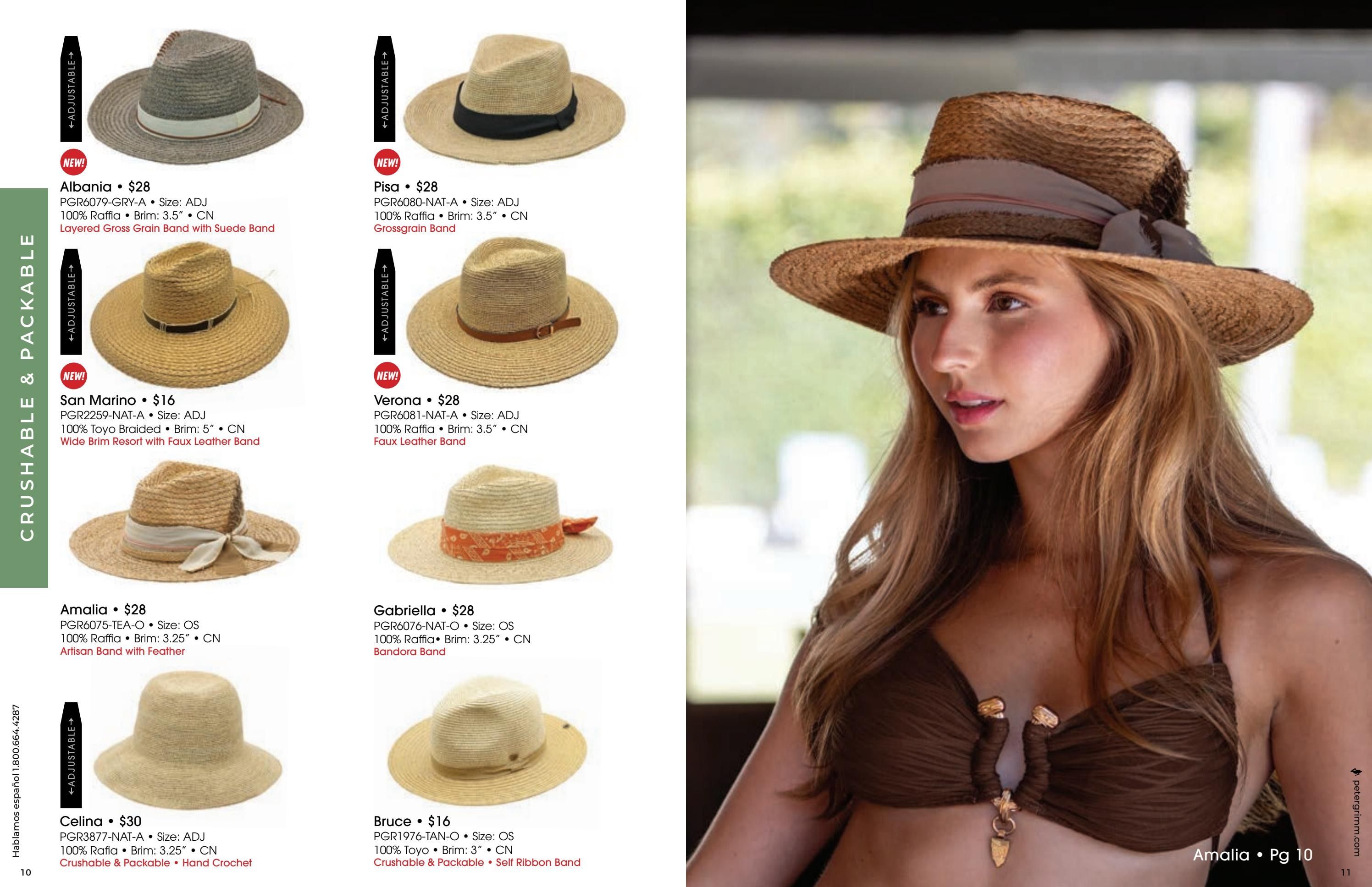 Peter Grimm Spring and Summer Hats Catalog Weekly Ad January 1 - December 31, 2026
