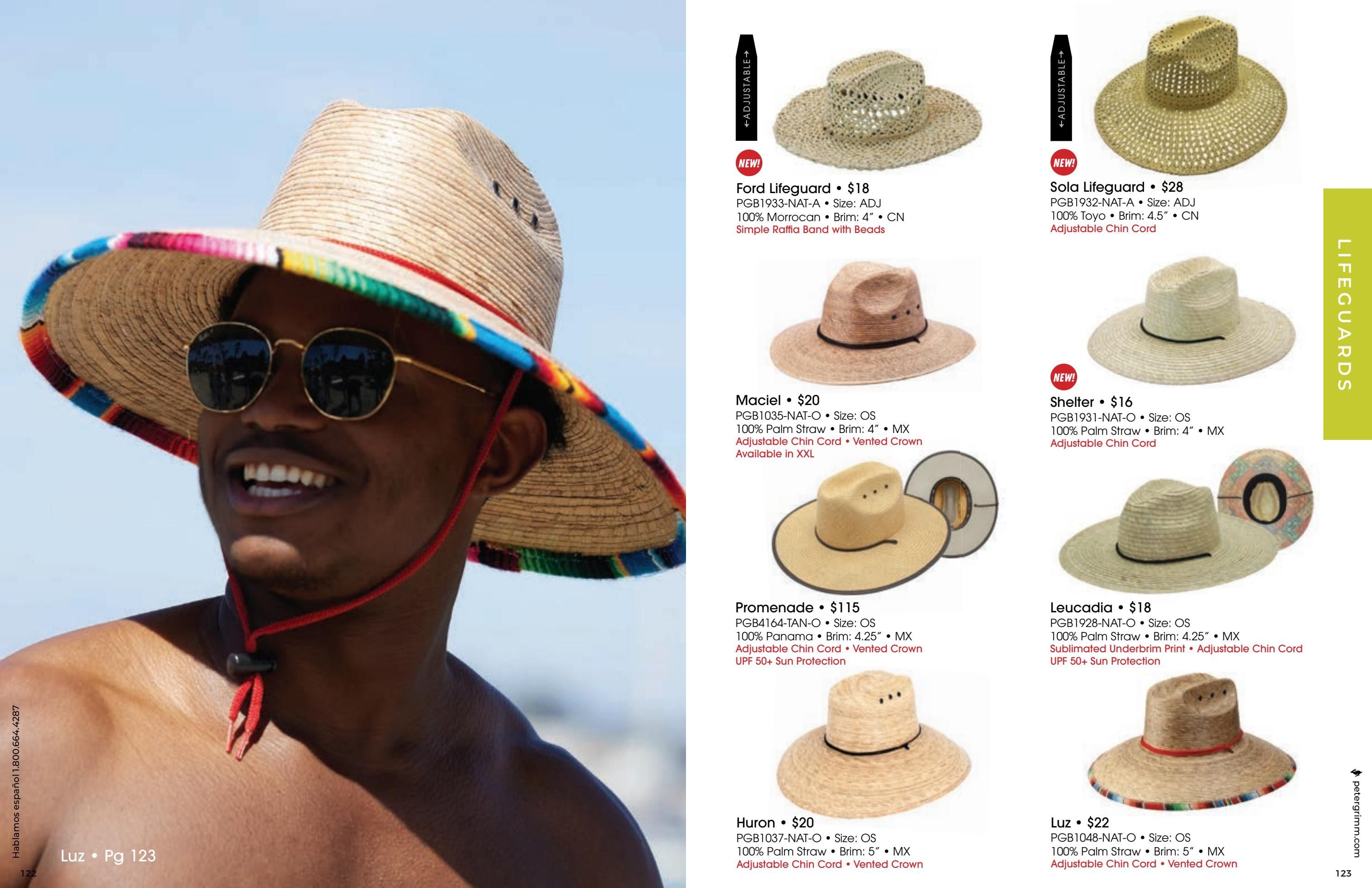 Peter Grimm Spring and Summer Hats Catalog Weekly Ad January 1 - December 31, 2026