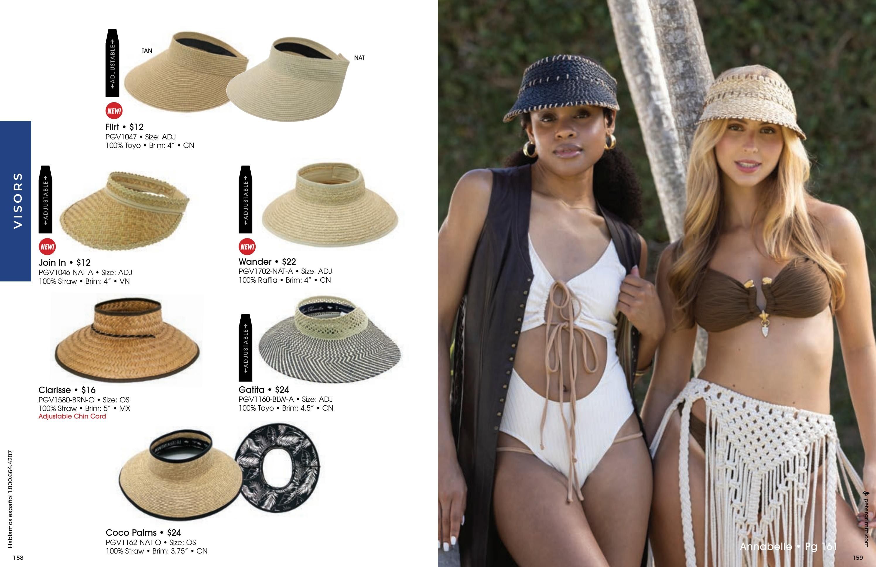 Peter Grimm Spring and Summer Hats Catalog Weekly Ad January 1 - December 31, 2026