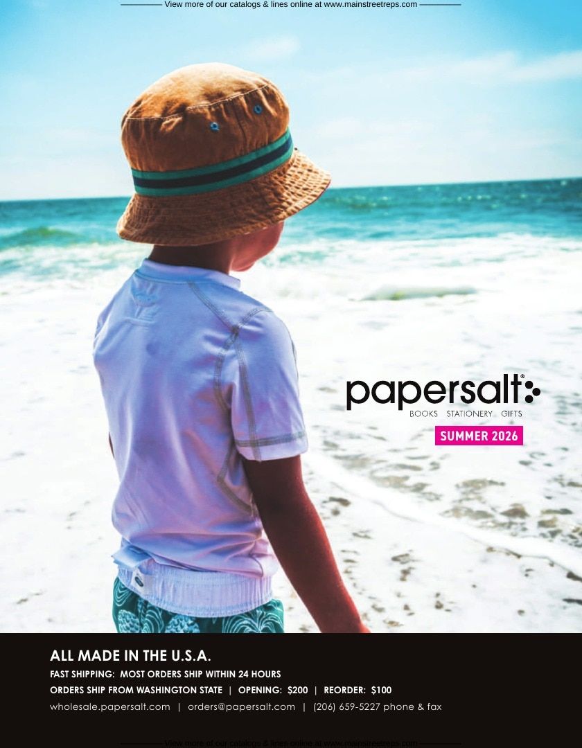 Papersalt Summer Books and Gifts Catalog Weekly Ad January 1 - December 31, 2026