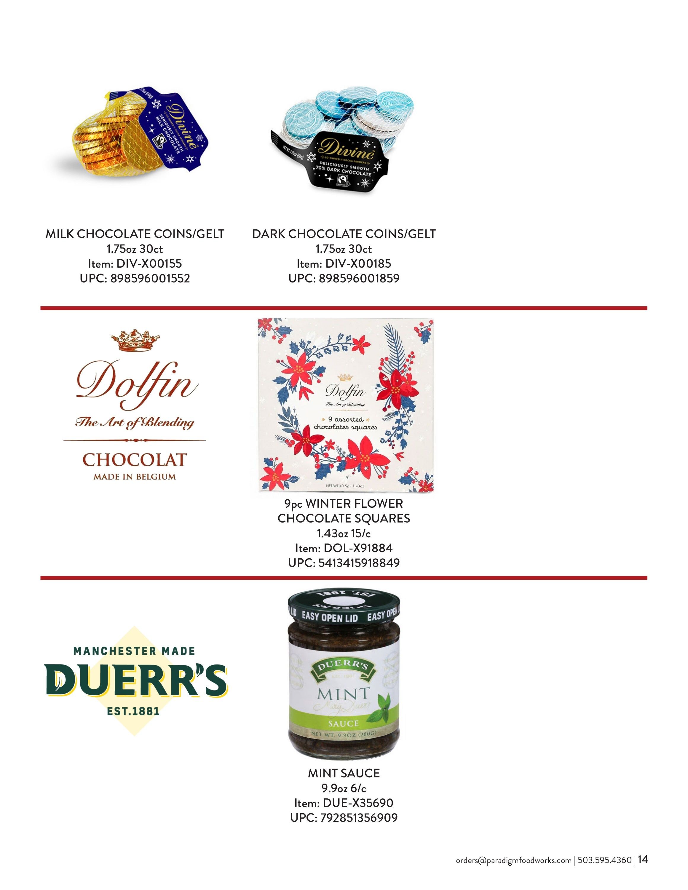 Paradigm Foodworks Holiday Foods Catalog Weekly Ad January 1 - December 31, 2026