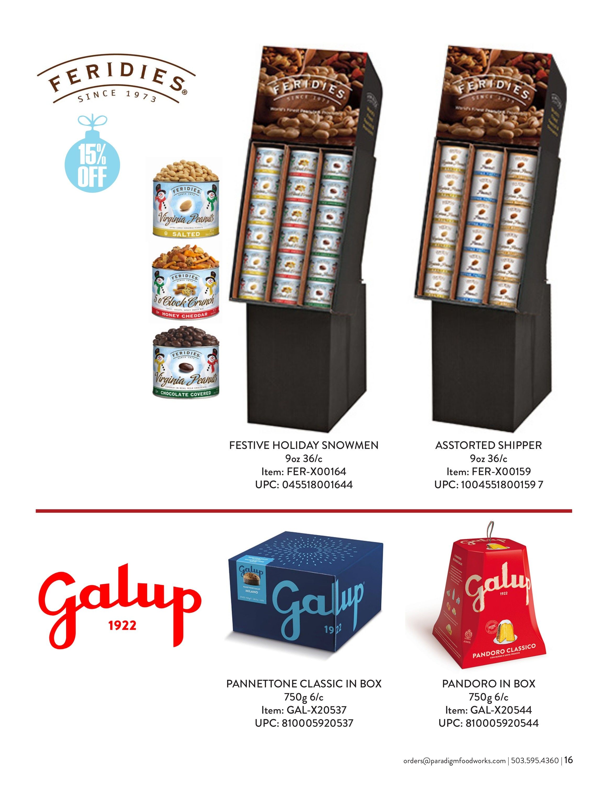 Paradigm Foodworks Holiday Foods Catalog Weekly Ad January 1 - December 31, 2026