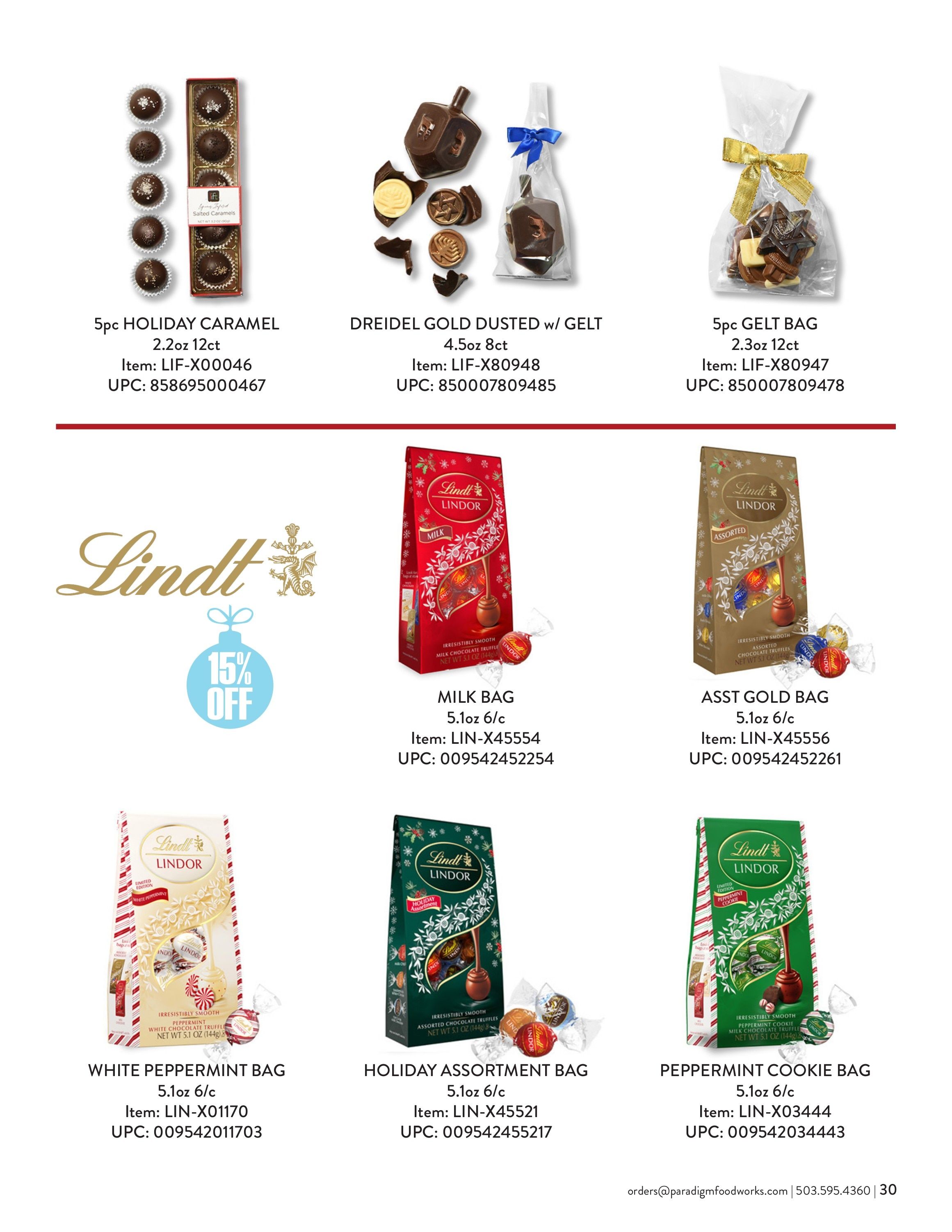 Paradigm Foodworks Holiday Foods Catalog Weekly Ad January 1 - December 31, 2026